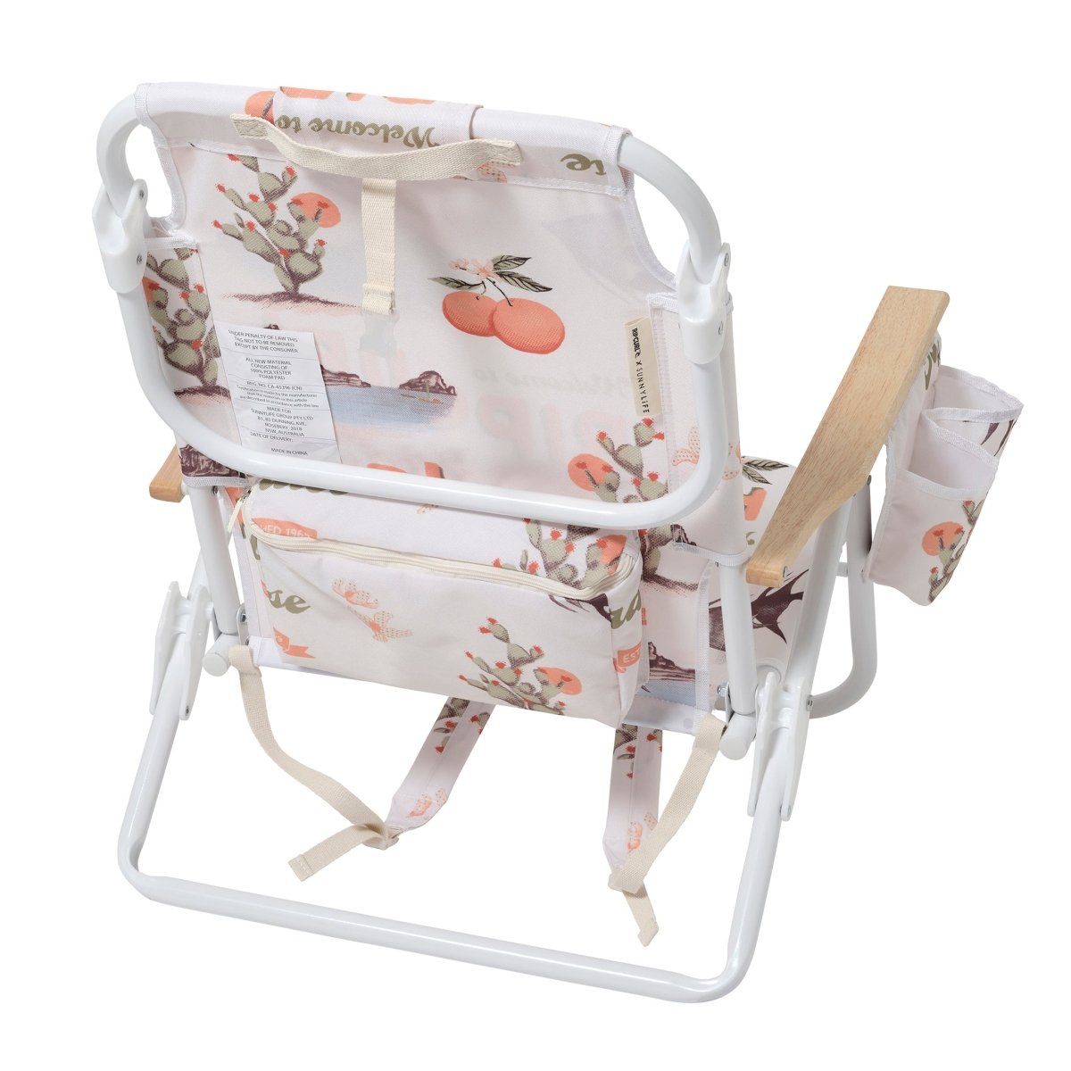Deluxe Beach Chair - Welcome to Paradise - SUNNYLiFE AU