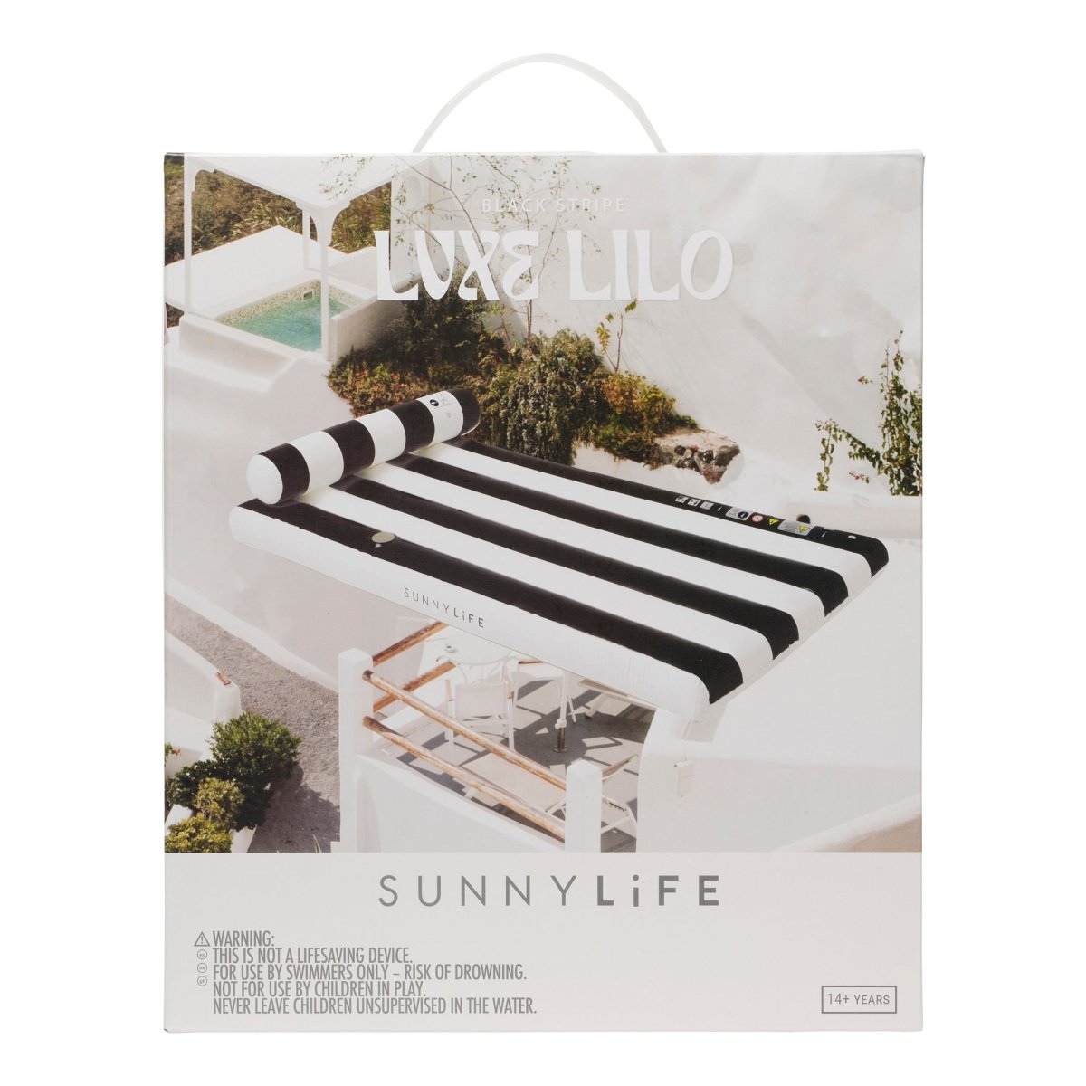 Luxe Lilo - Black - SUNNYLiFE AU