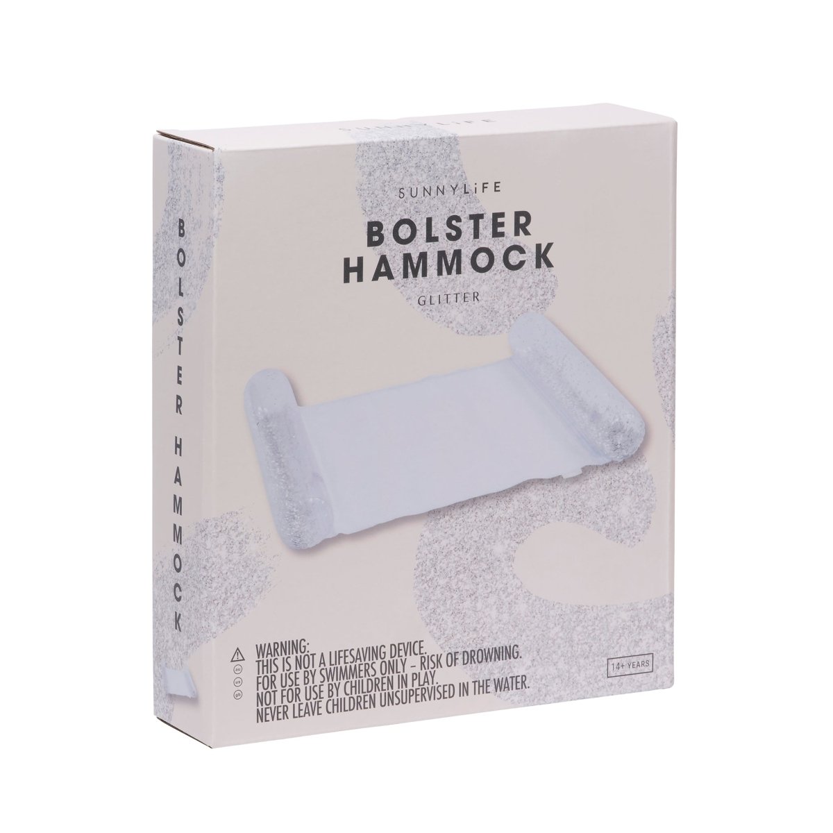 Bolster Hammock Float - Glitter - SUNNYLiFE AU
