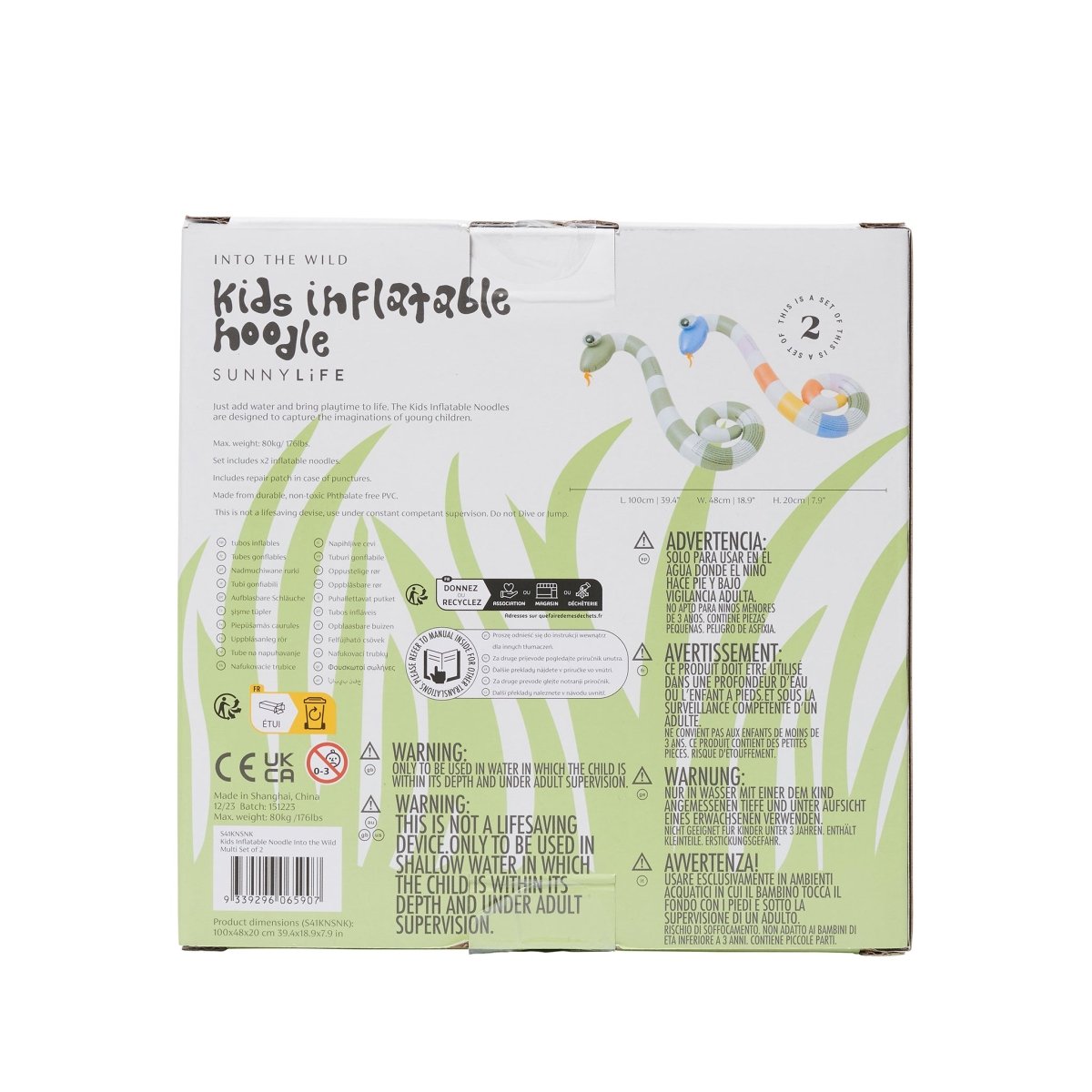 Kids Inflatable Noodle - Into the Wild - SUNNYLiFE AU