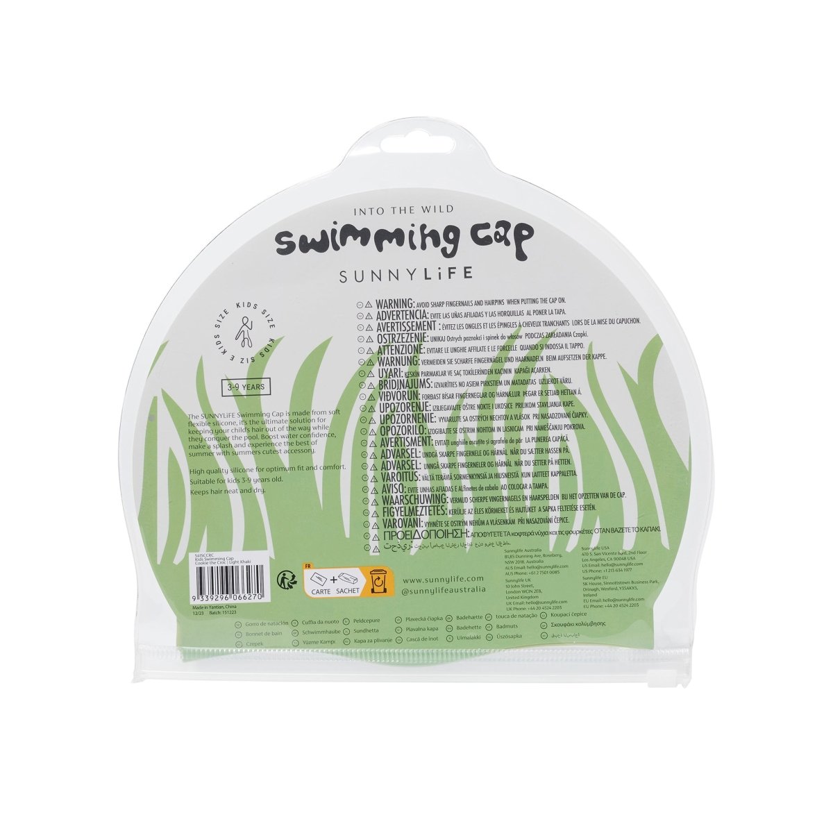 Kids Swimming Cap - Cookie the Croc - SUNNYLiFE AU