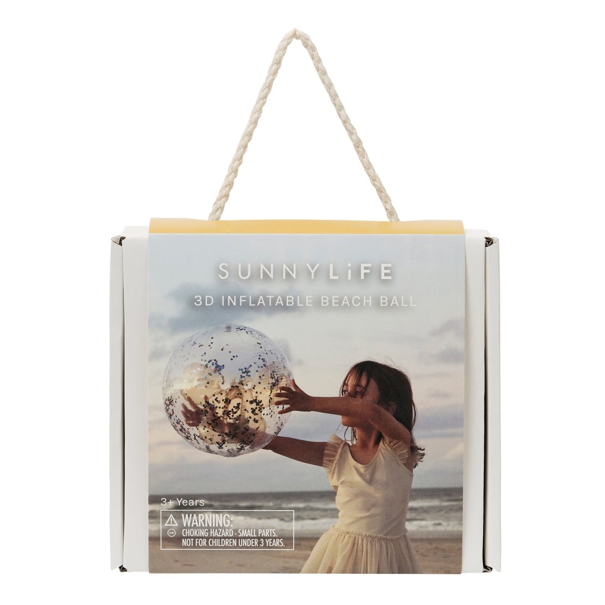 3D Inflatable Beach Ball - Cotton Candy - SUNNYLiFE AU