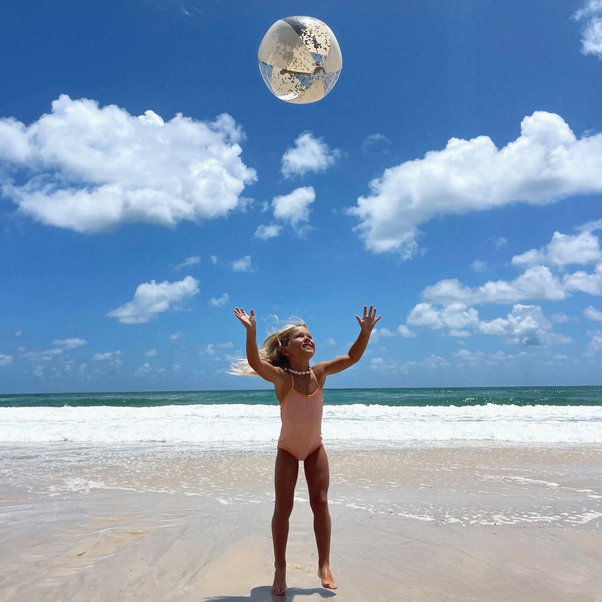 Inflatable Beach Ball - Cotton Candy - SUNNYLiFE AU
