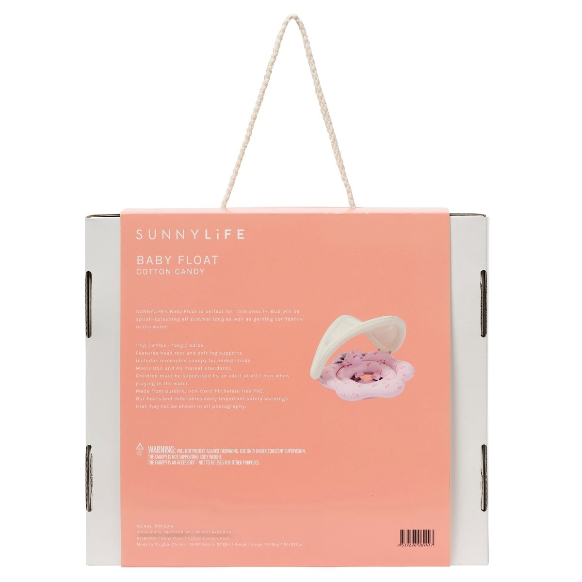 Baby Float - Cotton Candy - SUNNYLiFE AU