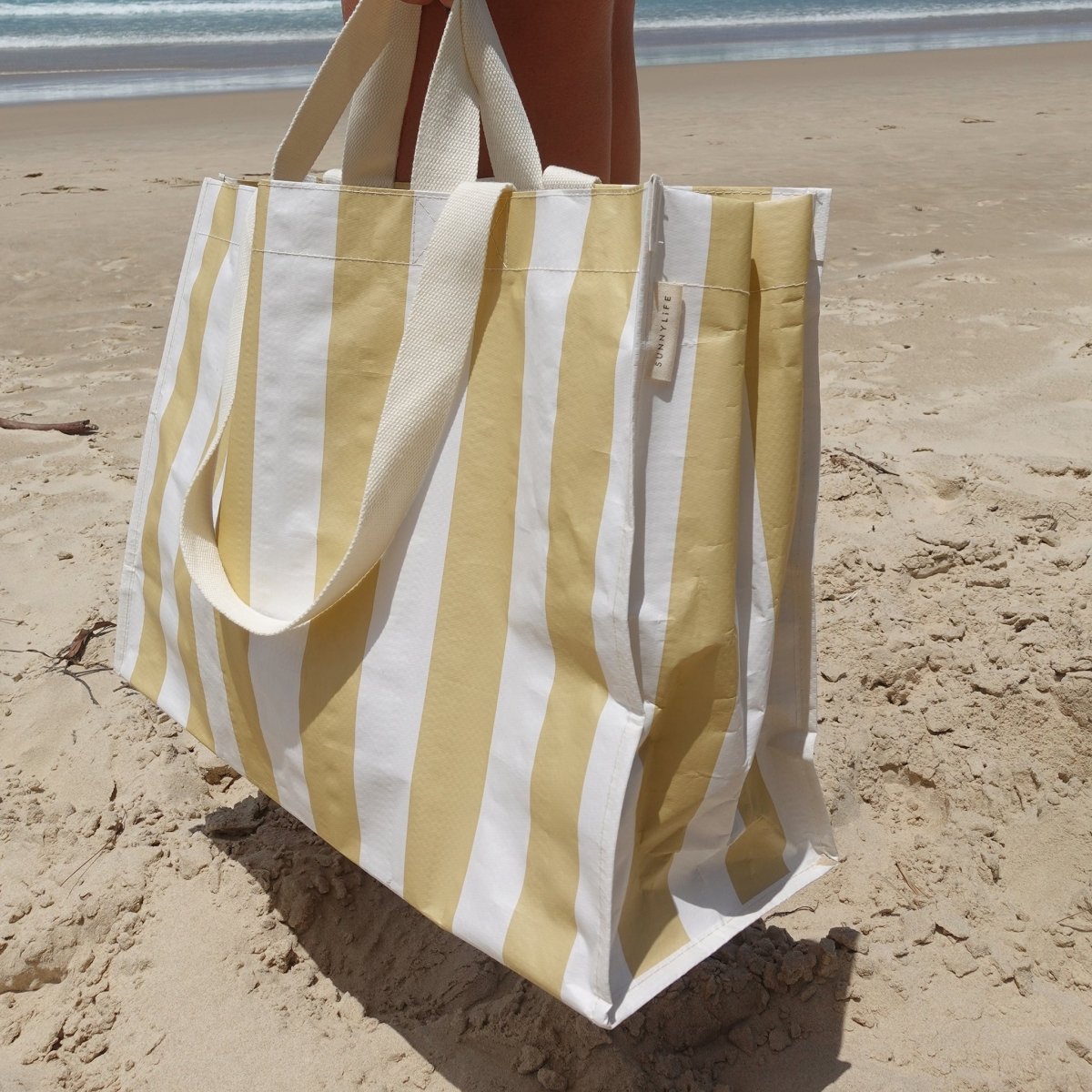 Carryall Beach Bag - Butternut - SUNNYLiFE AU