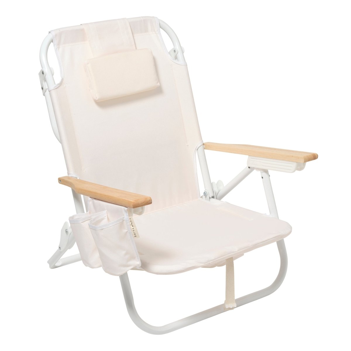 Deluxe Beach Chair - Cream - SUNNYLiFE AU