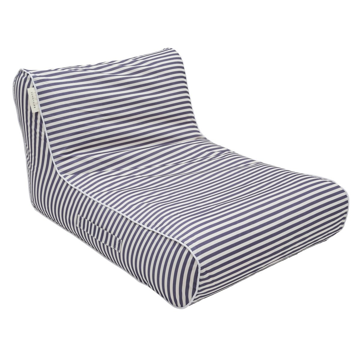 Luxe Floating Chair - Navy Stripe - SUNNYLiFE AU