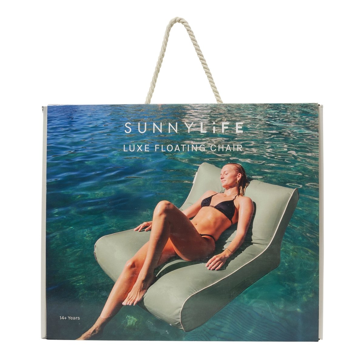 Luxe Floating Chair - Sea Sage - SUNNYLiFE AU