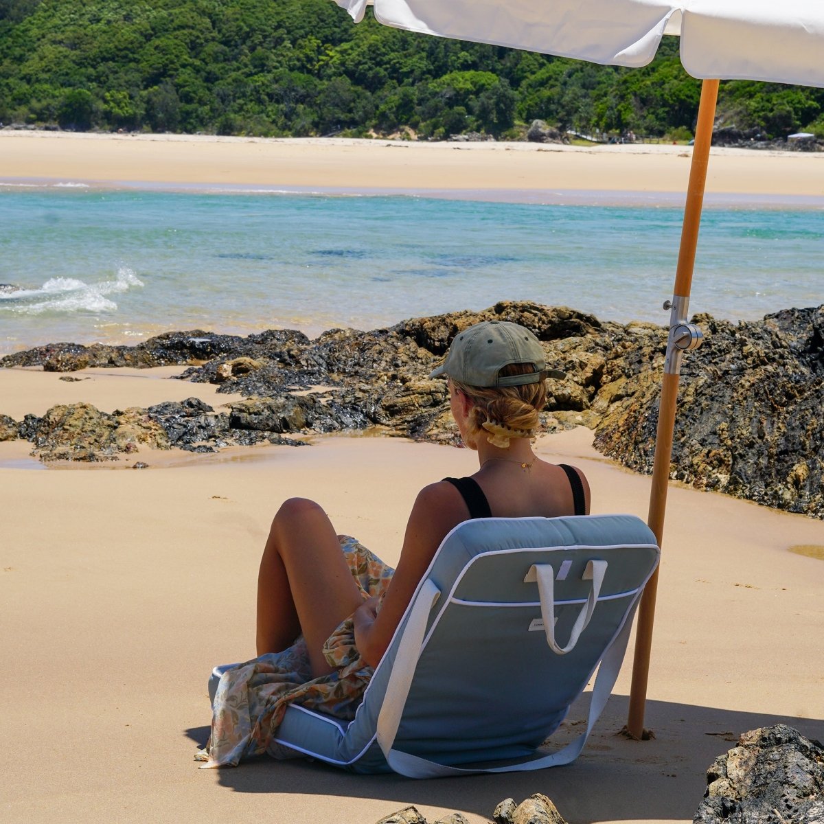 Take Anywhere Folding Chair - Sea Sage - SUNNYLiFE AU