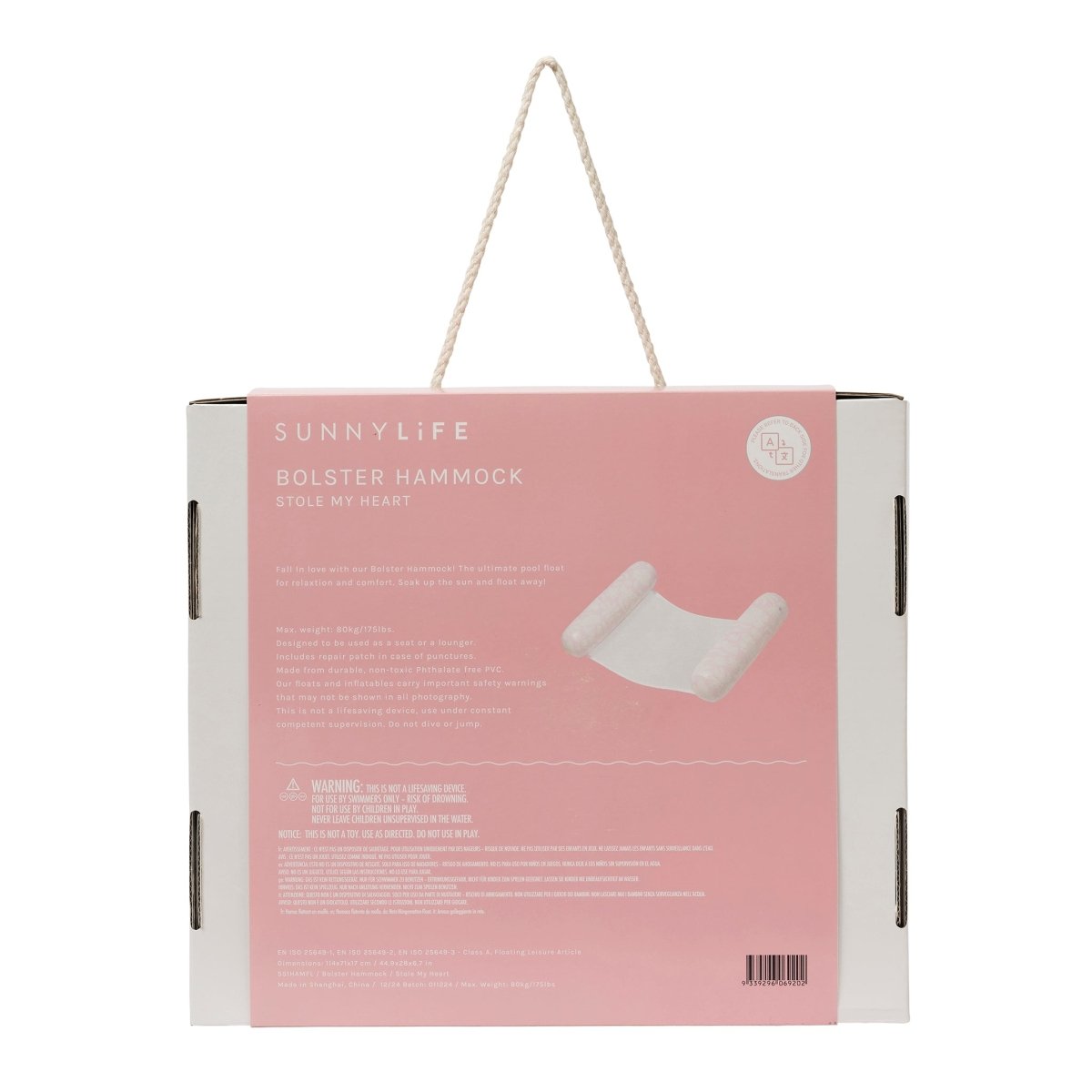 Floating Hammock - Pink Floral - SUNNYLiFE AU