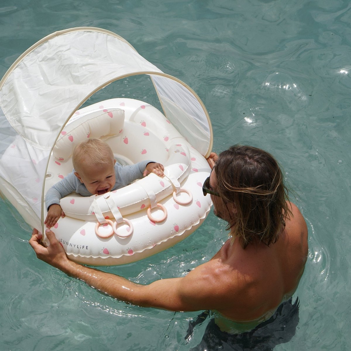 Interactive Baby Float - Strawberry Sunshine - SUNNYLiFE AU