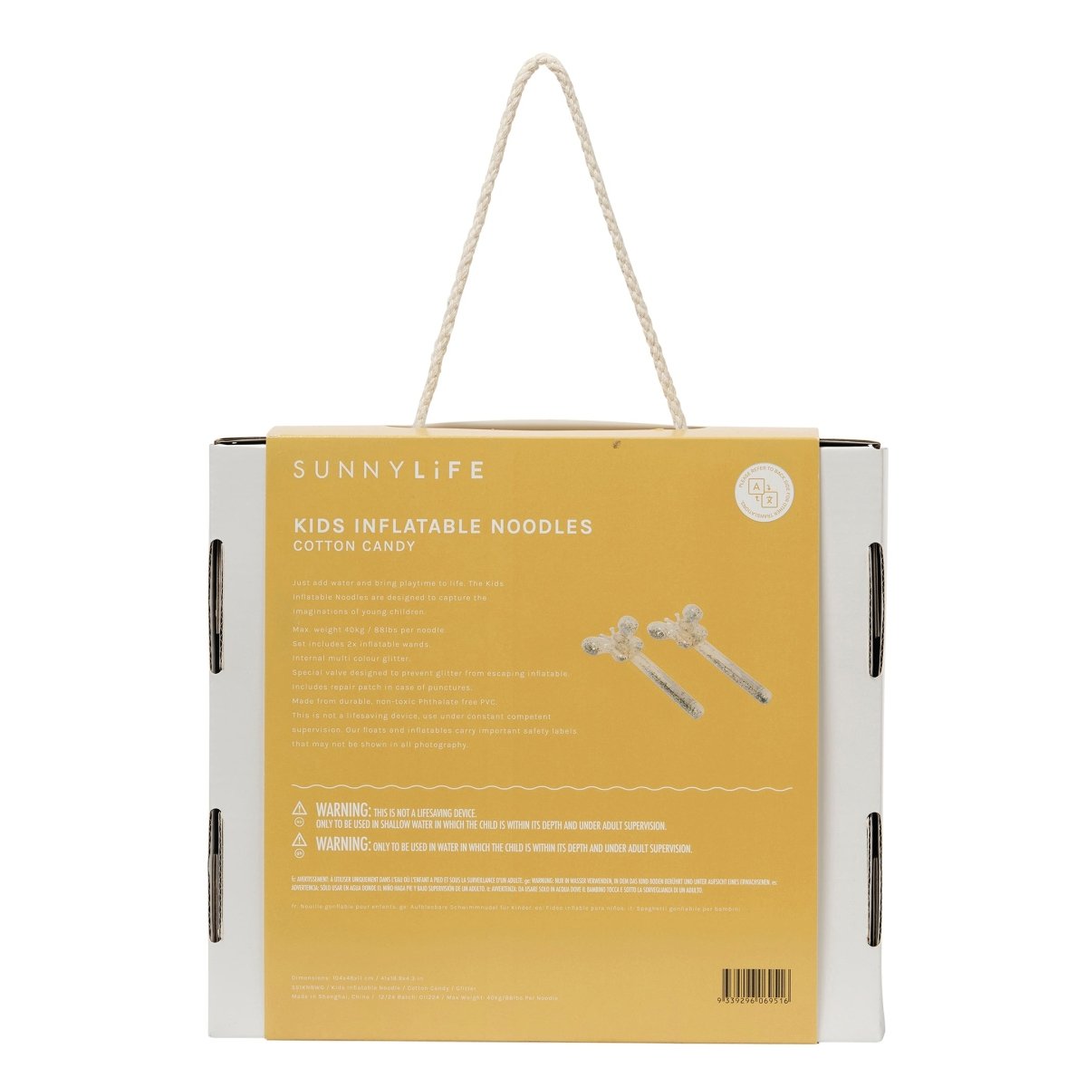 Kids Inflatable Noodle - Cotton Candy - SUNNYLiFE AU