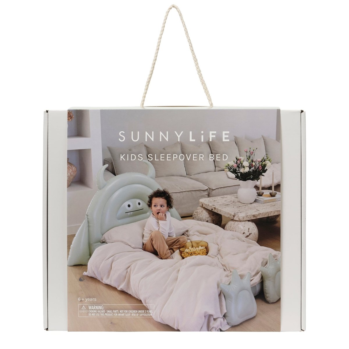 Kids Air Mattress - Monster Sage - SUNNYLiFE AU