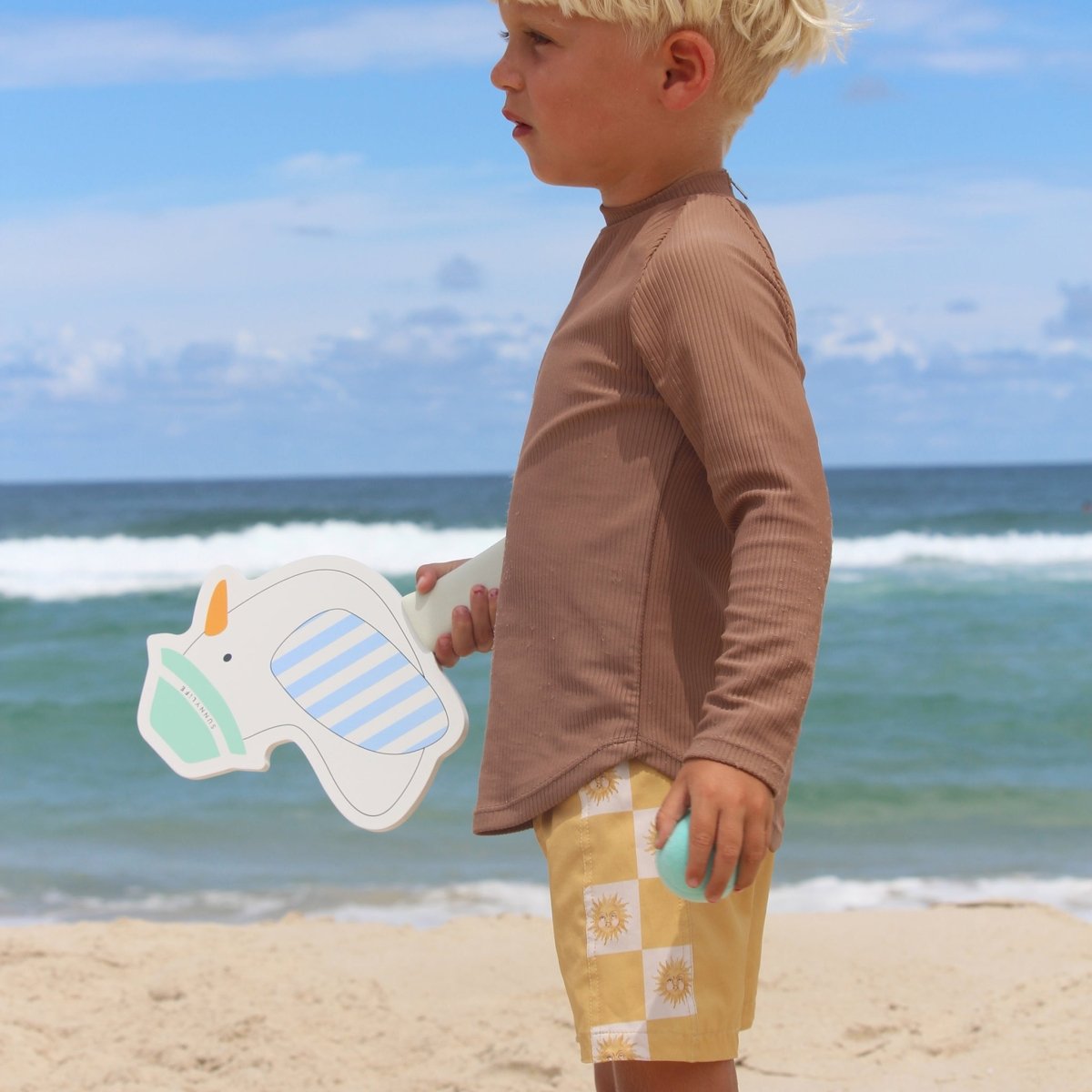Kids Velcro Beach Bats - Sammy the Seagull - SUNNYLiFE AU