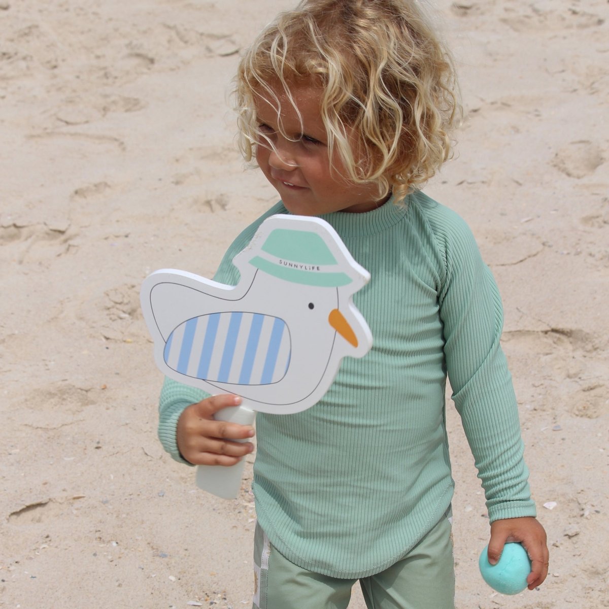 Kids Velcro Beach Bats - Sammy the Seagull - SUNNYLiFE AU