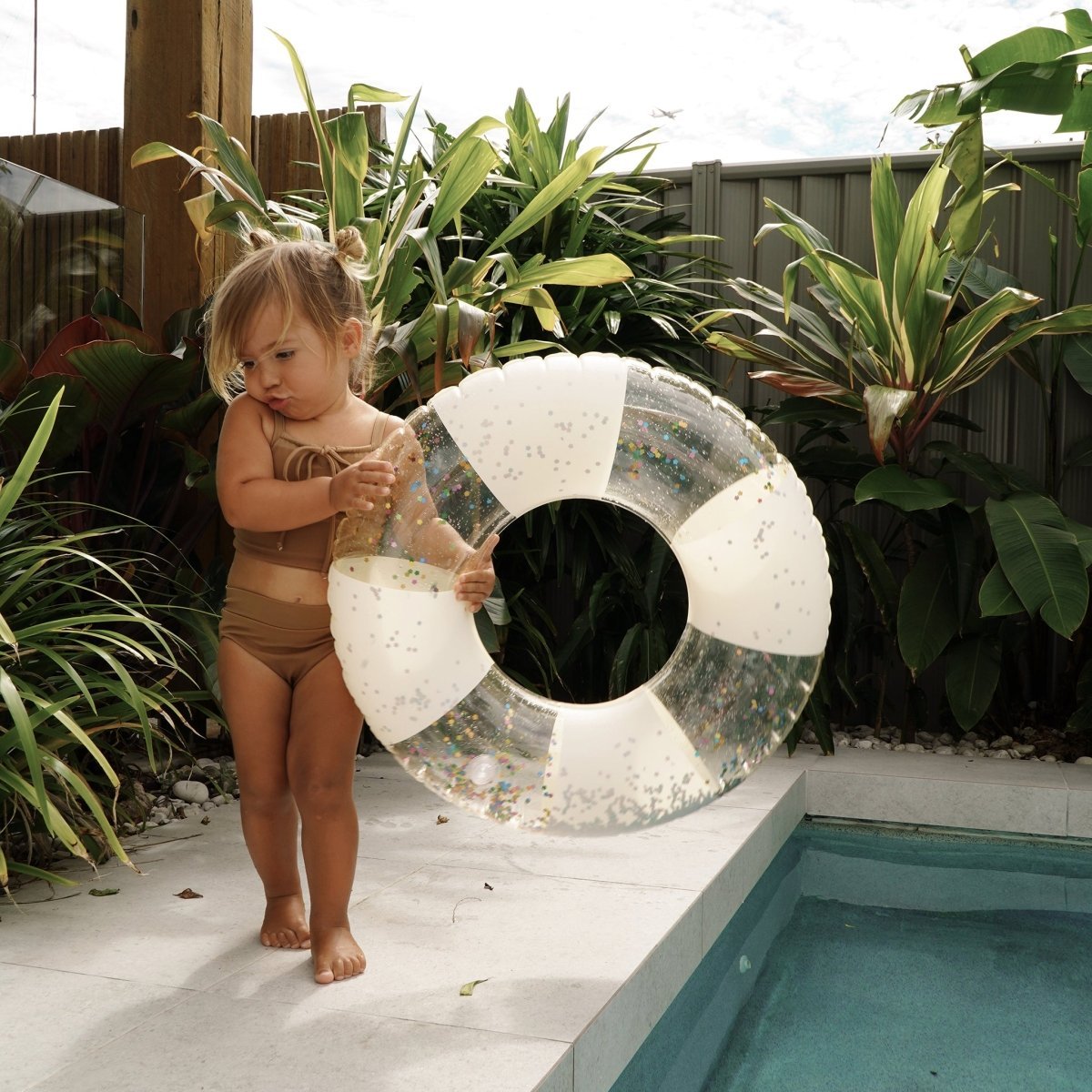 Mini Tube Pool Ring - Cotton Candy - SUNNYLiFE AU