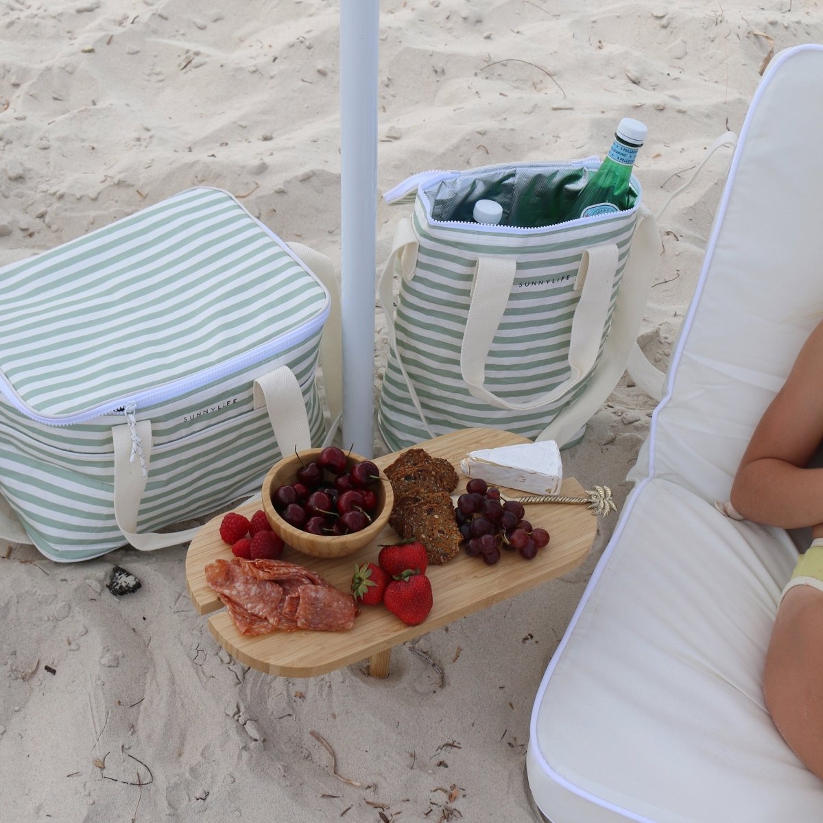 Light Cooler Bag - Sea Sage - SUNNYLiFE AU