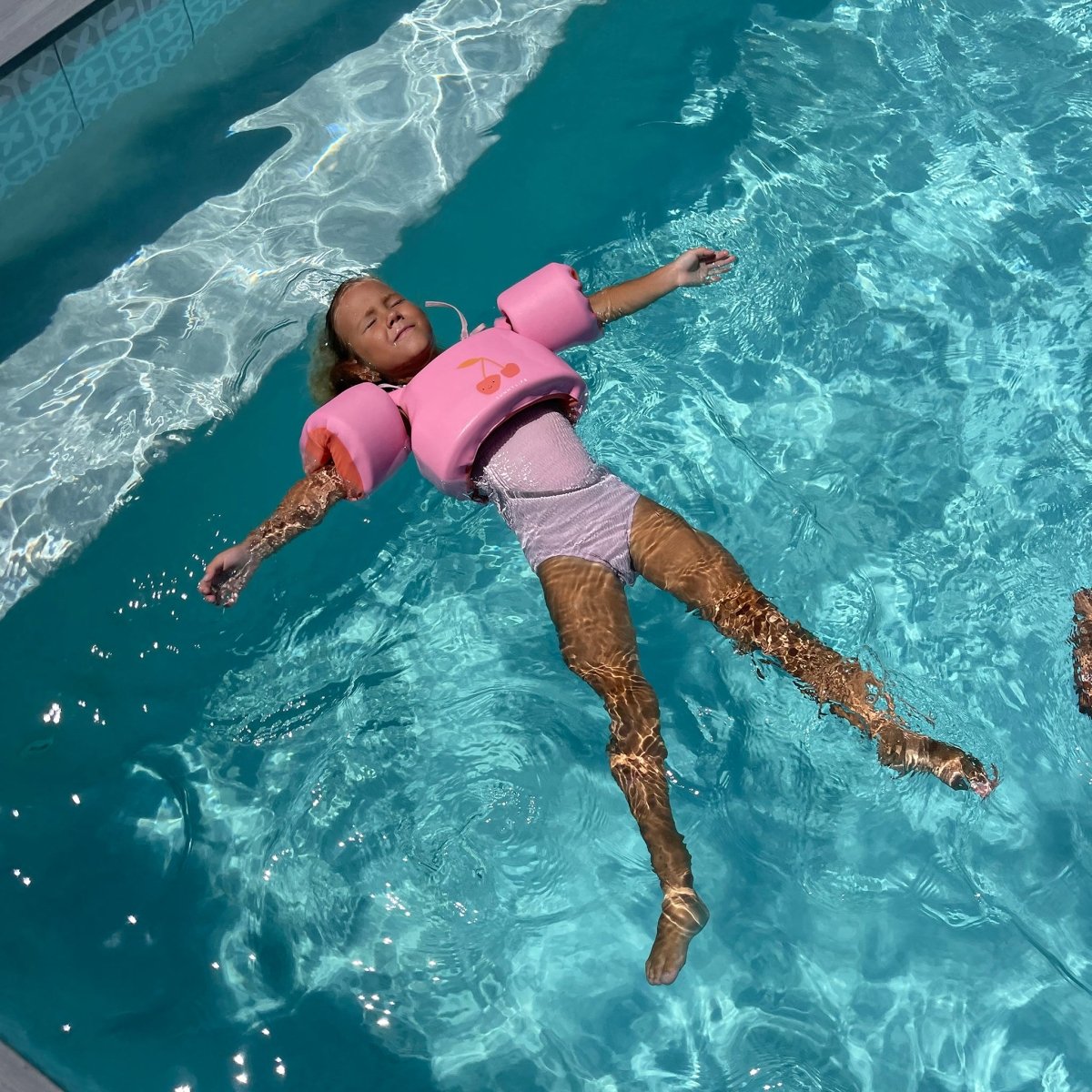 Floatie Jacket 3 - 6 - Cotton Candy - SUNNYLiFE AU