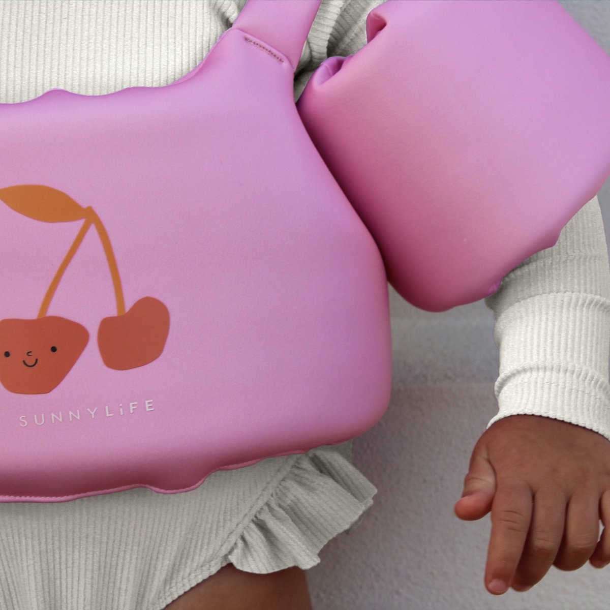 Floatie Jacket 3 - 6 - Cotton Candy - SUNNYLiFE AU