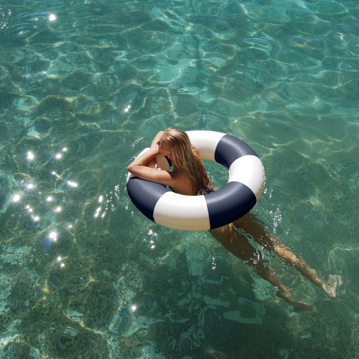 Slim Tube Pool Ring - Le Weekend - SUNNYLiFE AU