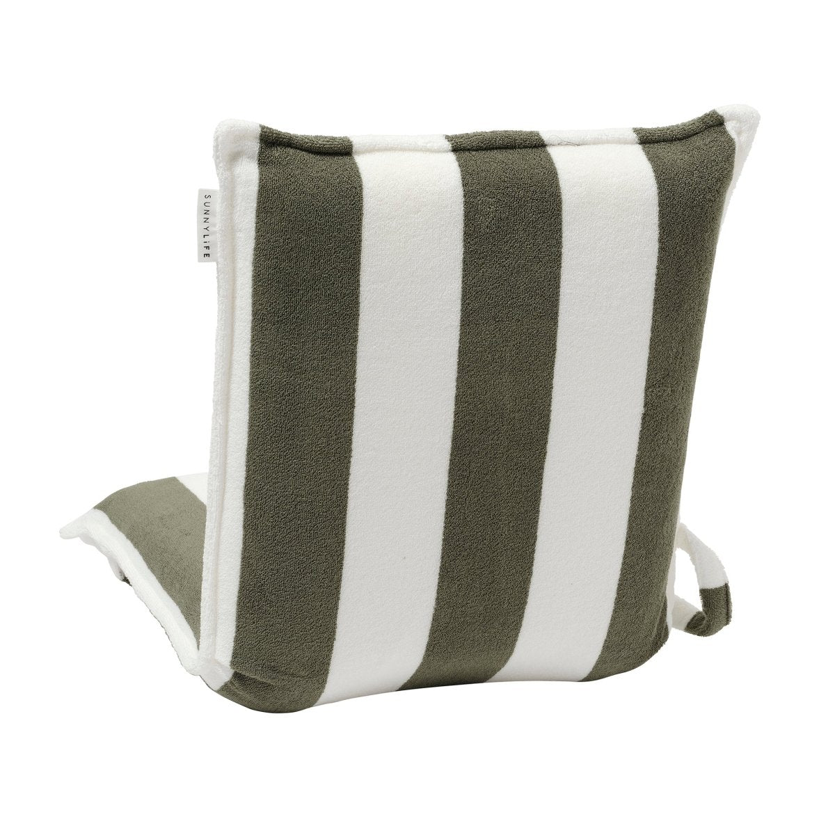 Terry Travel Lounger - Olive - SUNNYLiFE AU