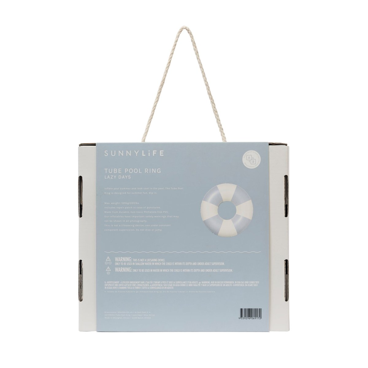 Tube Pool Ring - Lazy Days - SUNNYLiFE AU