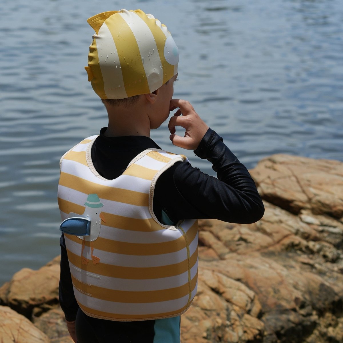 Kids Swim Vest 3-6 - Sammy the Seagull - SUNNYLiFE AU