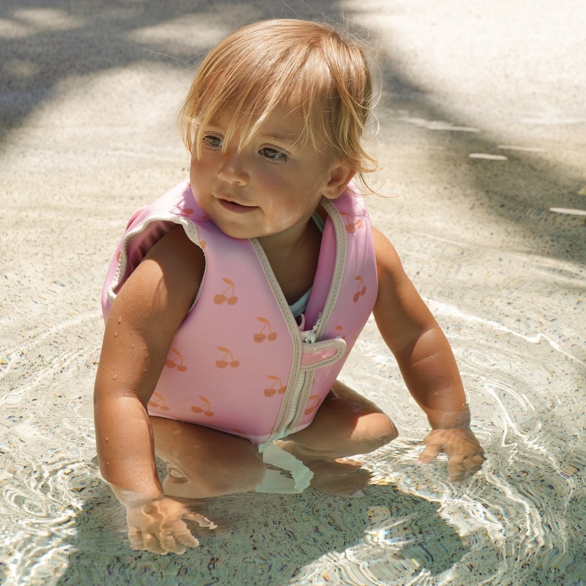 Kids Swim Vest 1-2 - Cotton Candy - SUNNYLiFE AU