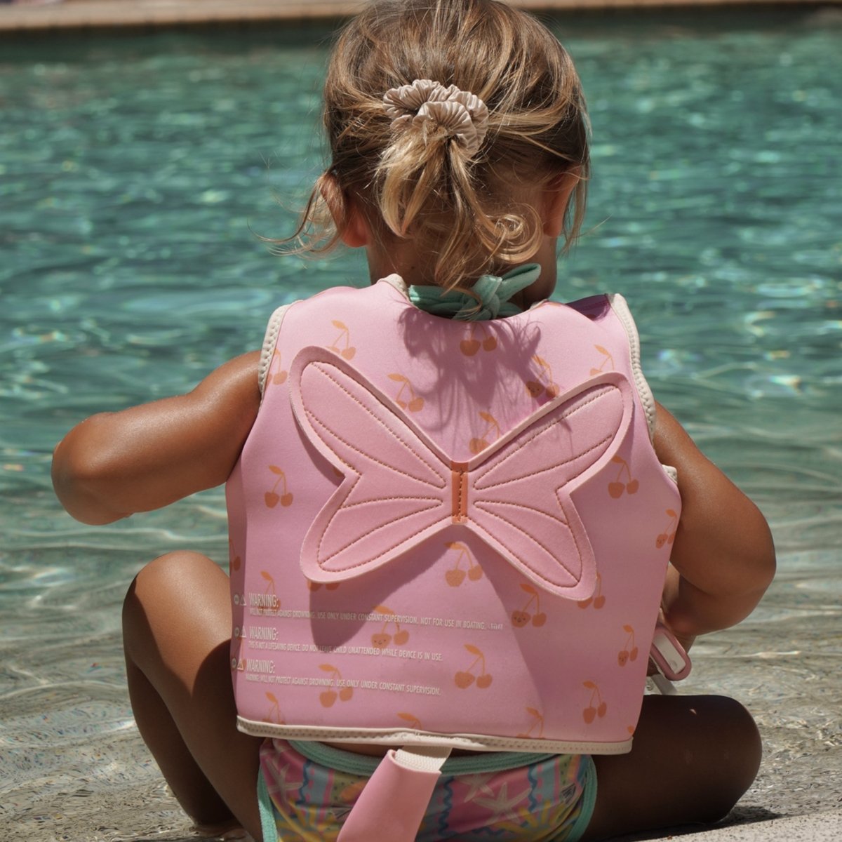 Kids Swim Vest 2 - 3 - Cotton Candy - SUNNYLiFE AU