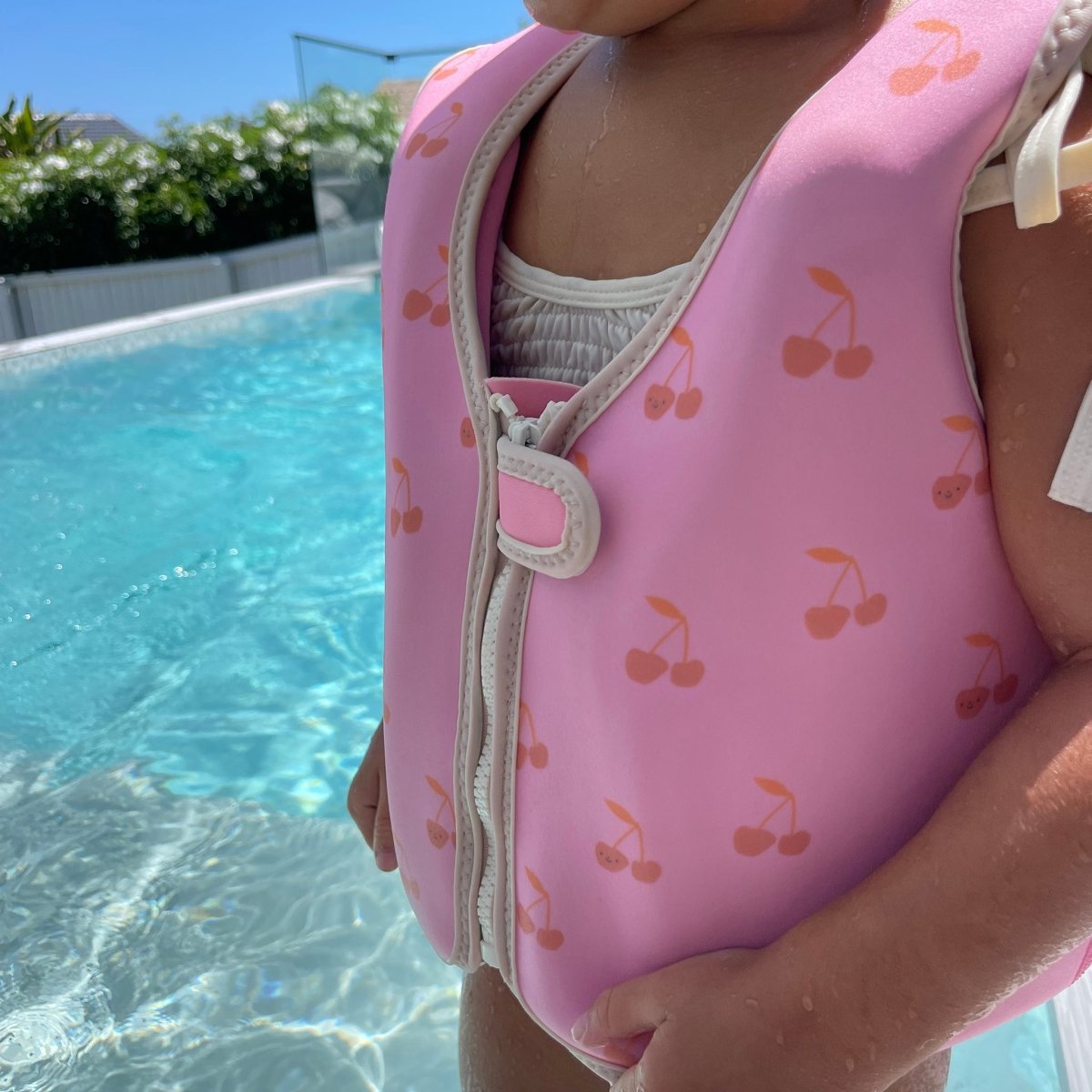 Kids Swim Vest 3 - 6 - Cotton Candy - SUNNYLiFE AU