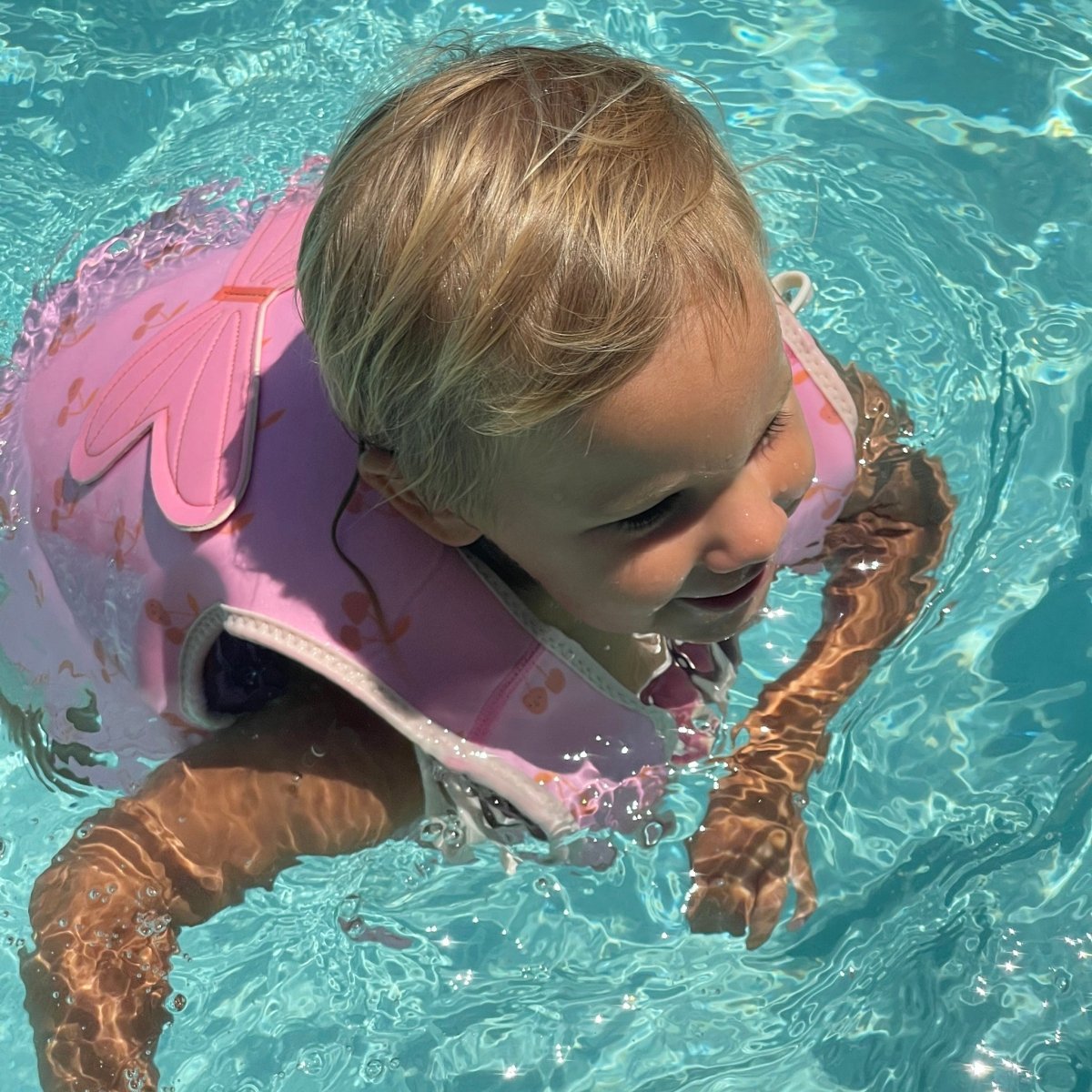 Kids Swim Vest 3-6 - Cotton Candy - SUNNYLiFE AU