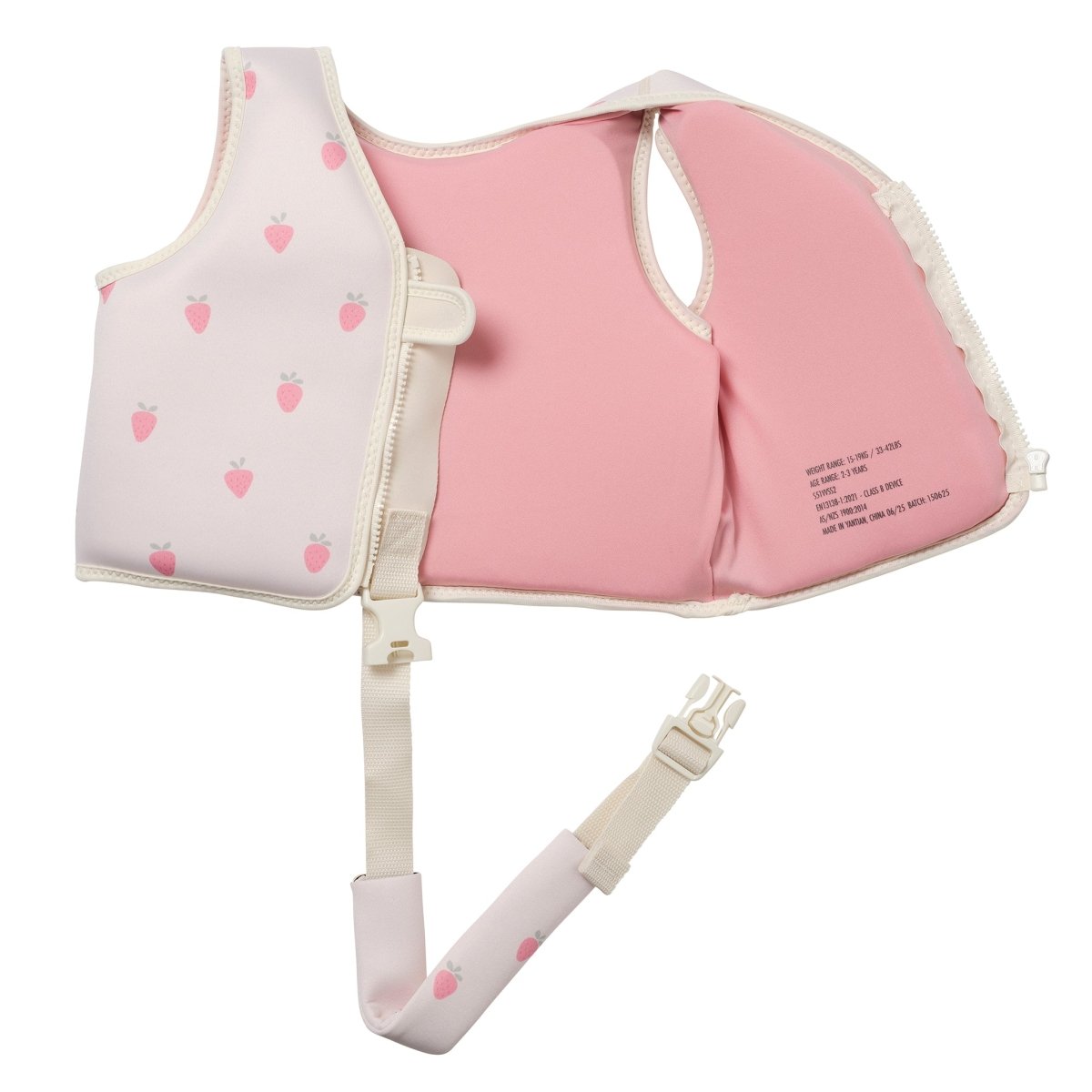 Kids Swim Vest 2-3 - Strawberry Sunshine - SUNNYLiFE AU