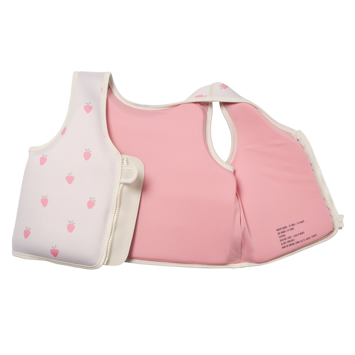 Kids Swim Vest 3 - 6 - Strawberry Sunshine - SUNNYLiFE AU