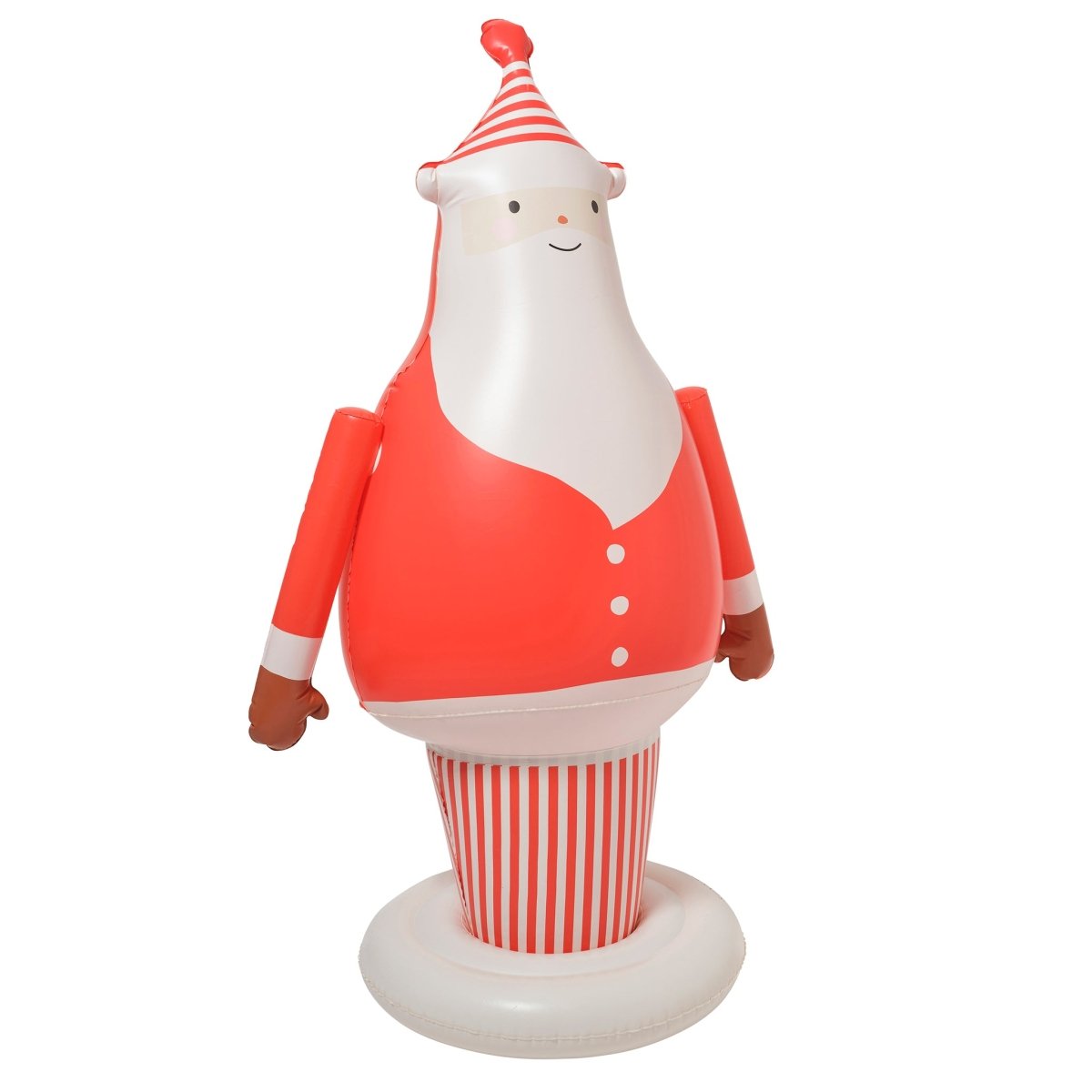 Light Up Inflatable Christmas Standing Santa Character - SUNNYLiFE AU