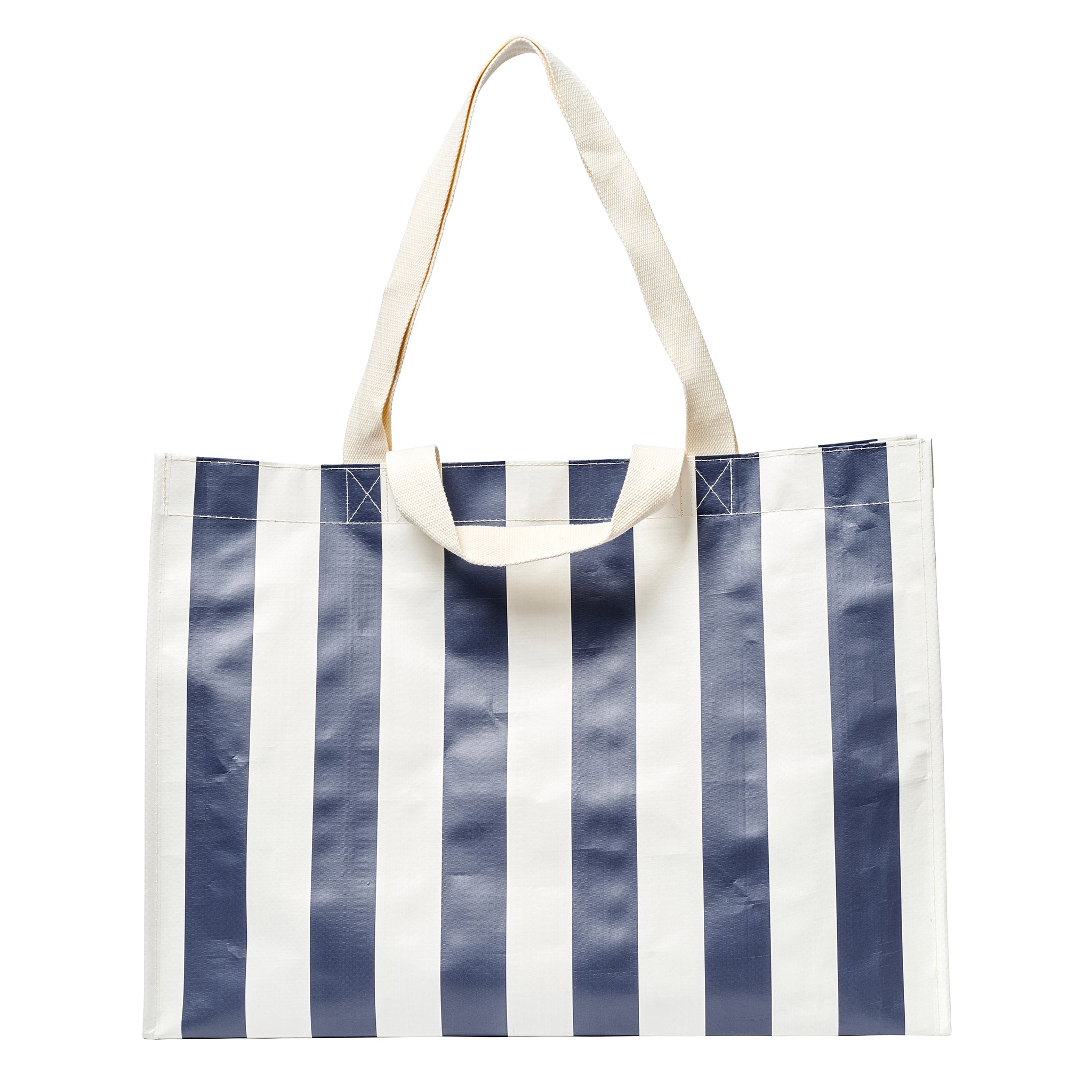 Carryall Beach Bag - Marine Stripe