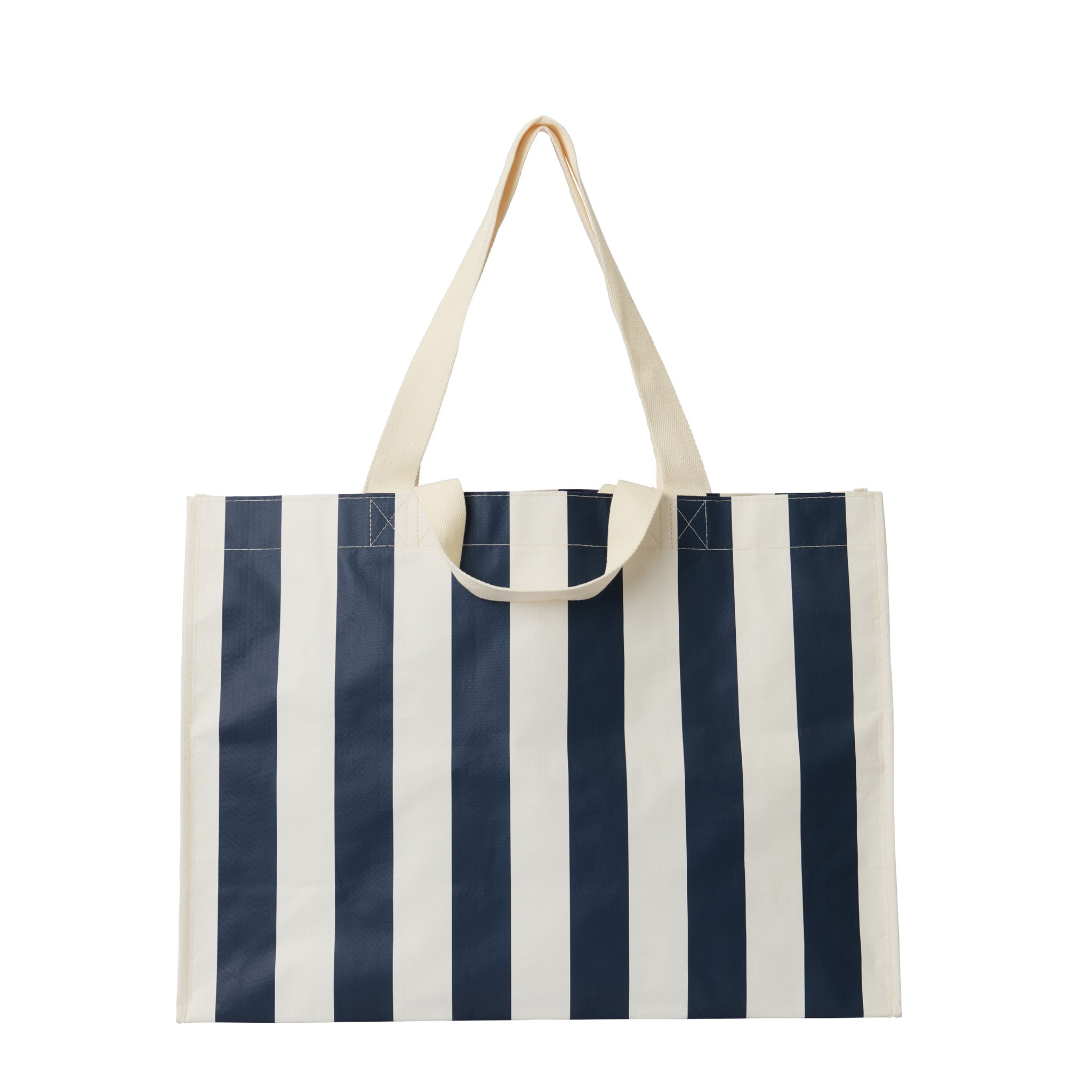 Carryall Beach Bag - Marine Stripe