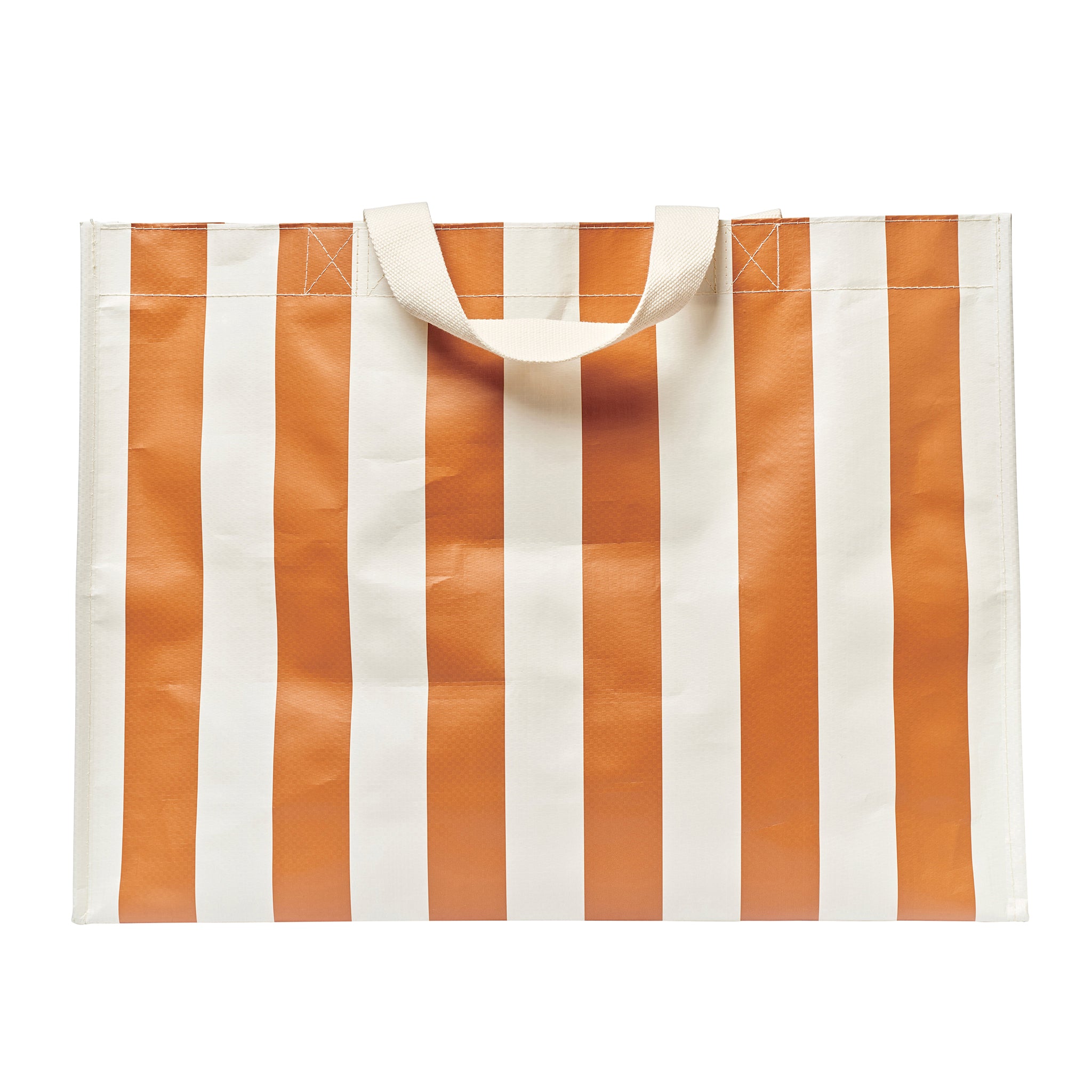 Carryall Beach Bag - Clay Stripe