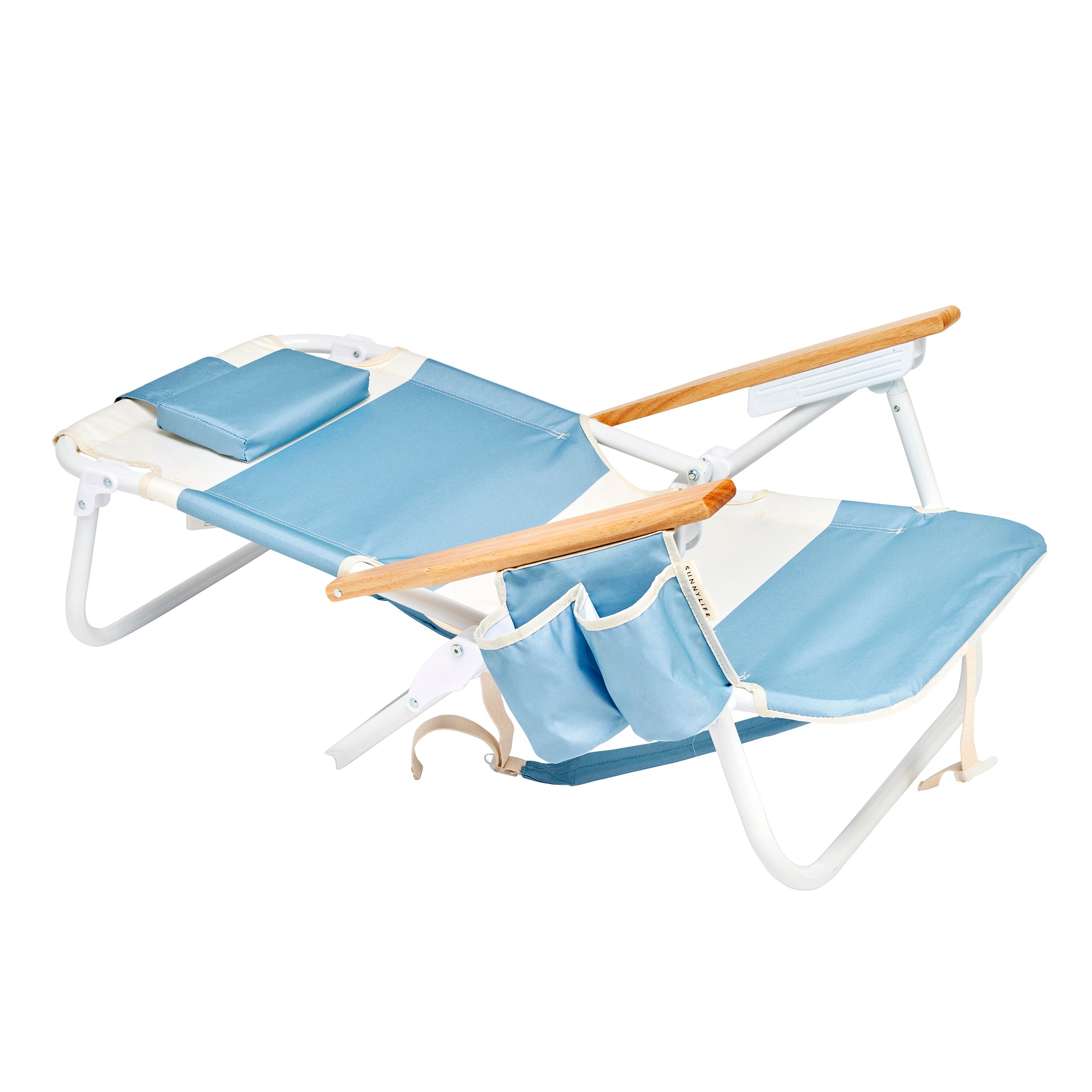 Beach Chair Deluxe - La Mer Med Blue