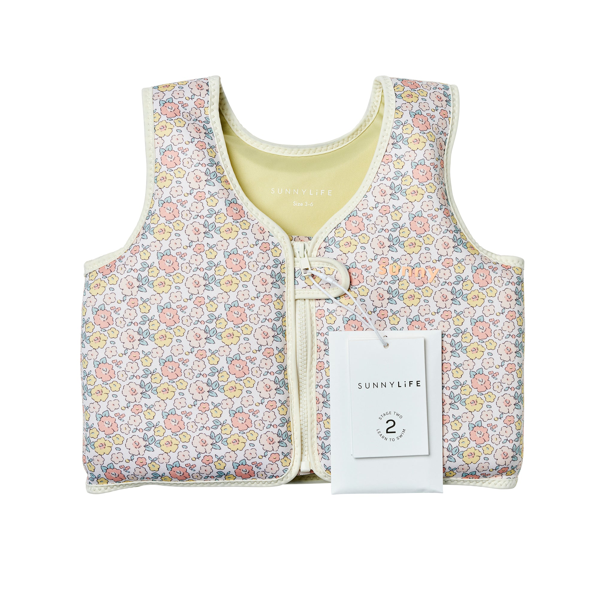 Swim Vest 3-6 - Into the Garden