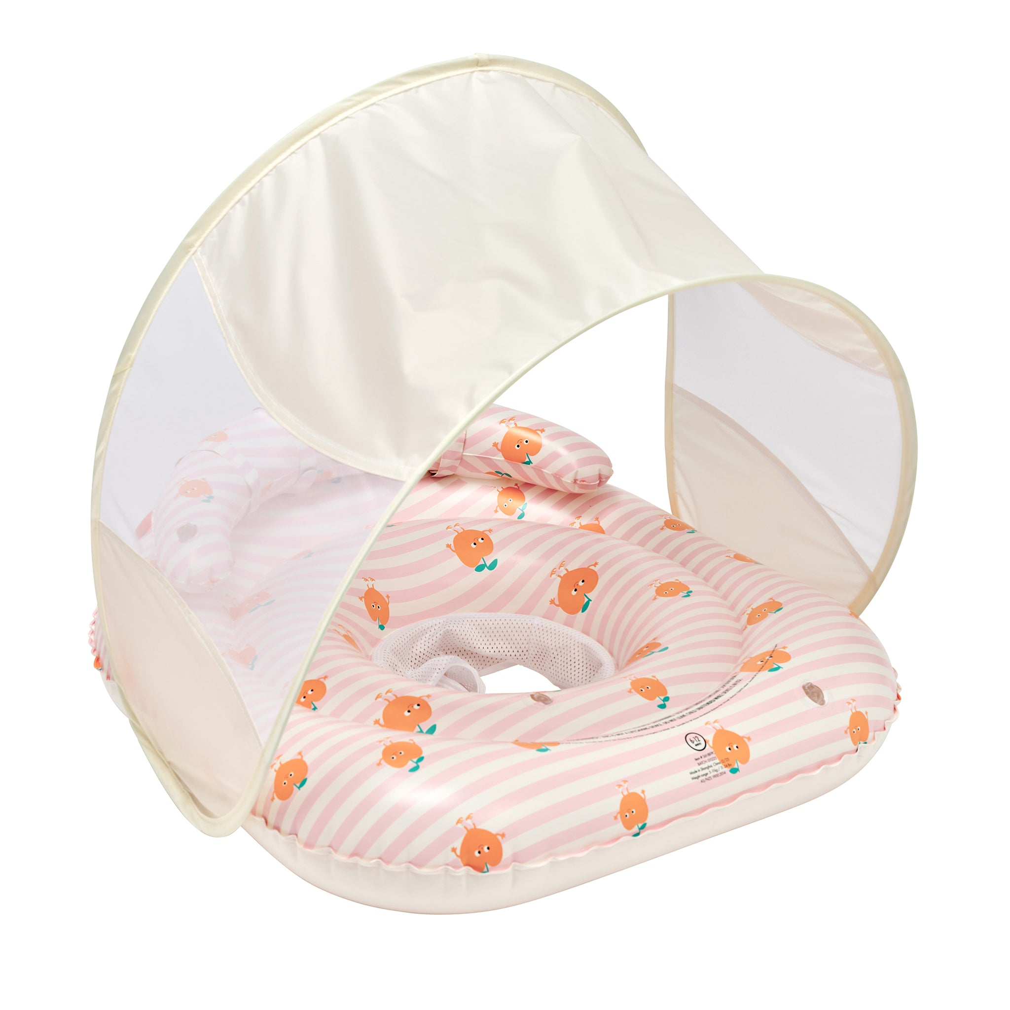Interactive Baby Float - Poppy the Peach Pink Stripe