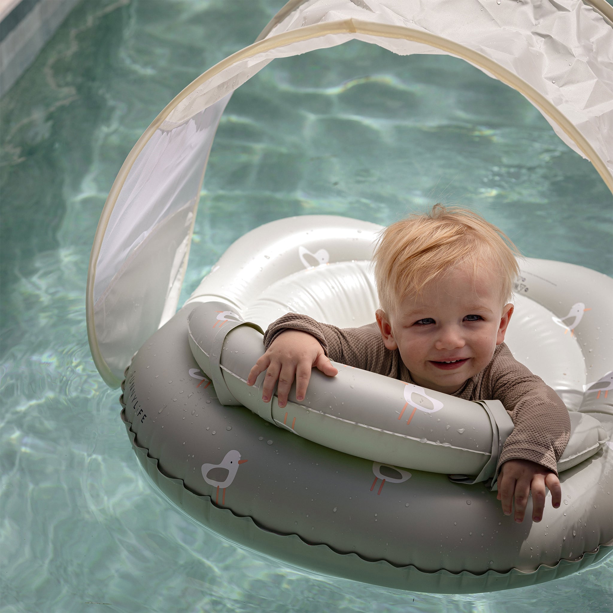 Interactive Baby Float - Sammy the Seagull Green