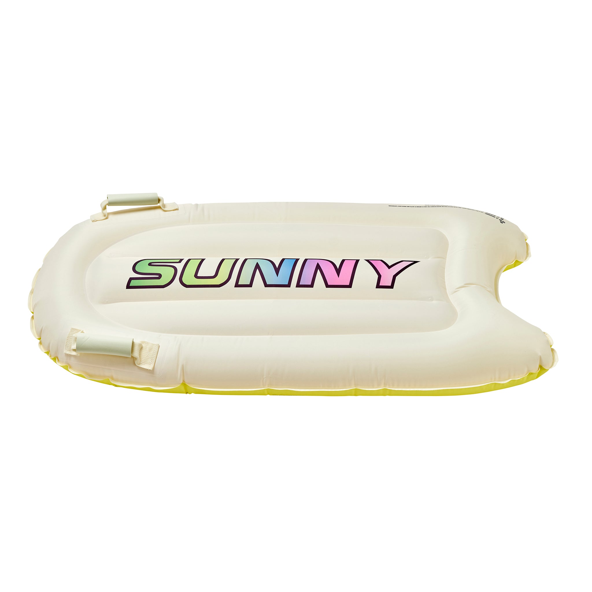Kids Surf Mat - Cream and Yellow