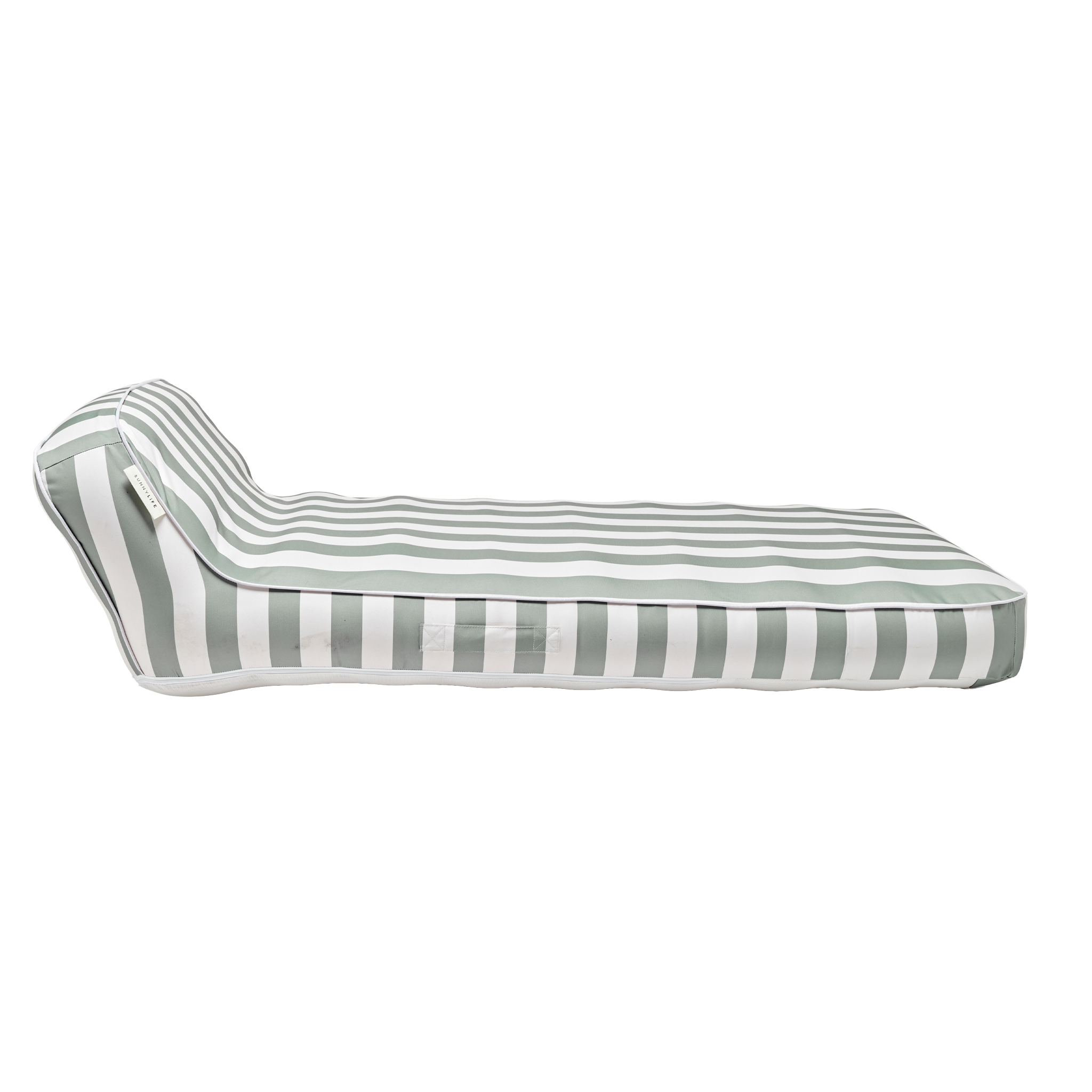Luxe Lie-On Lounger - Seagrass Stripe - SUNNYLiFE AU