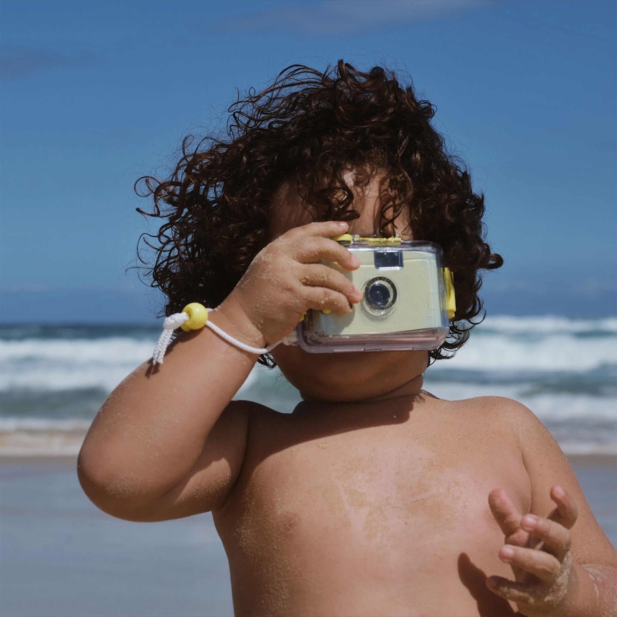 Underwater Camera - Neon Green