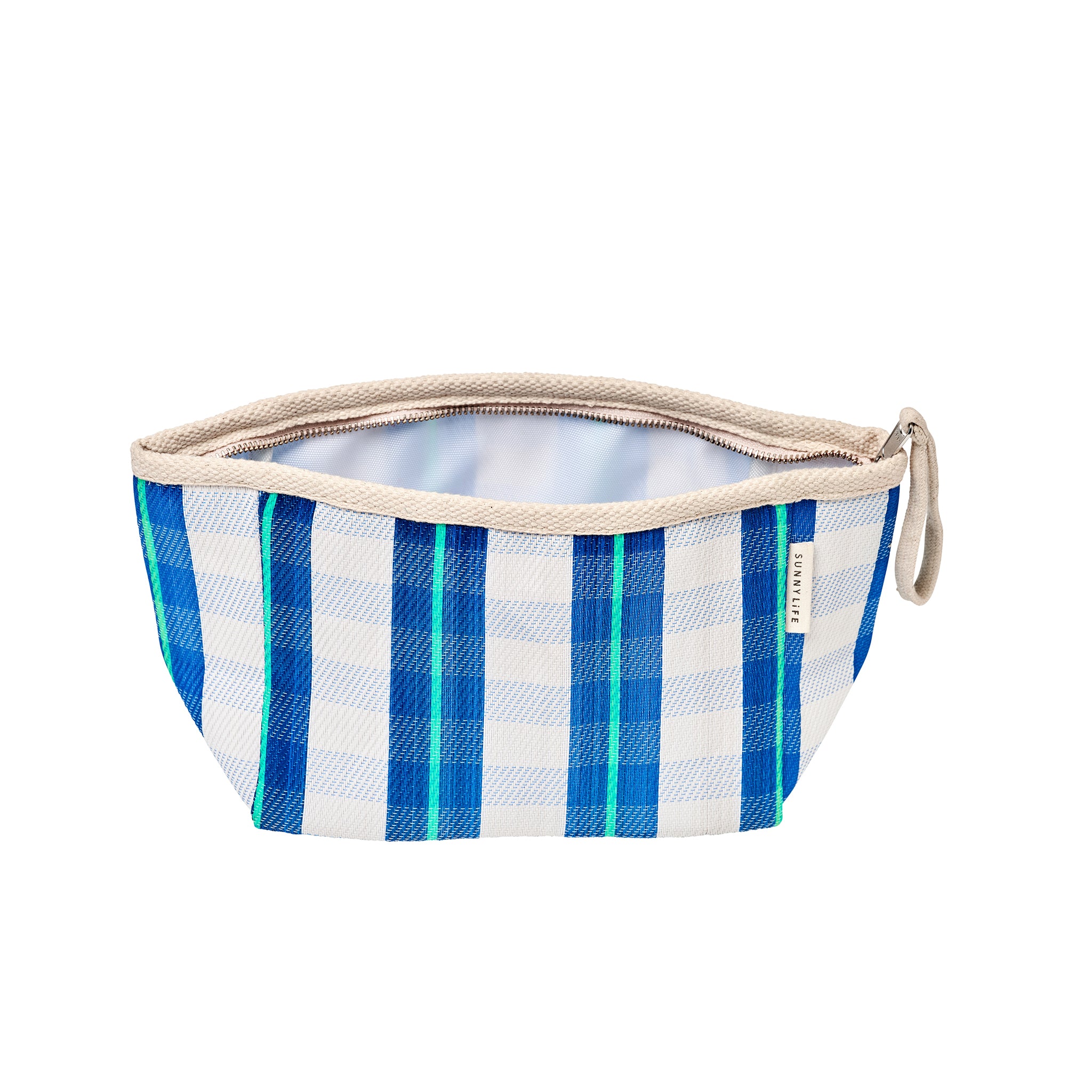 Beach Pouch - Blue Neon