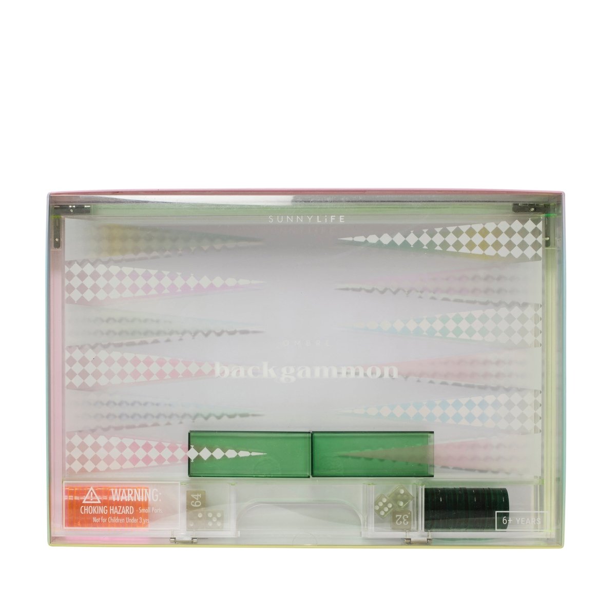 Lucite Backgammon - SUNNYLiFE AU
