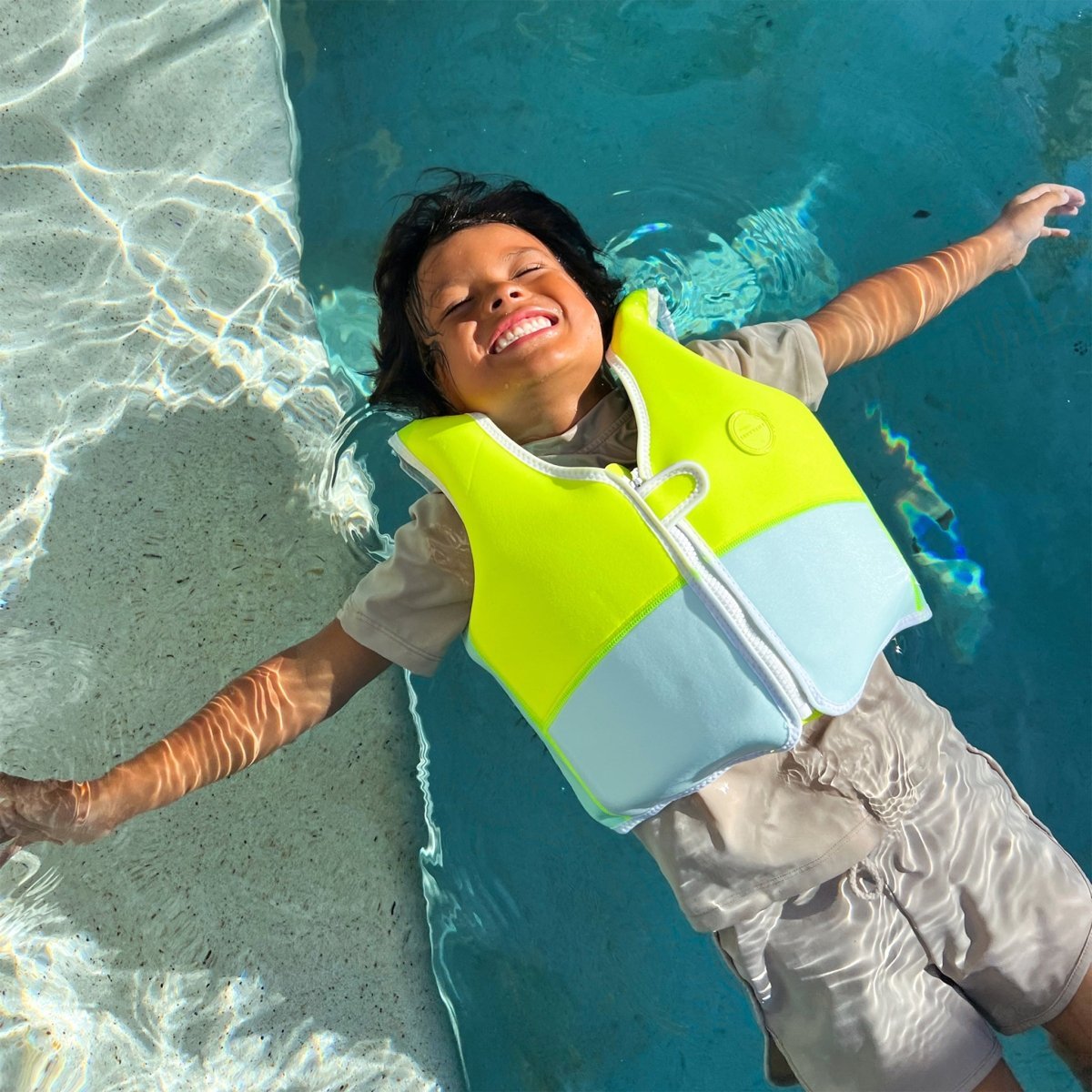 Kids Swim Vest 3-6 - Salty the Shark - SUNNYLiFE AU