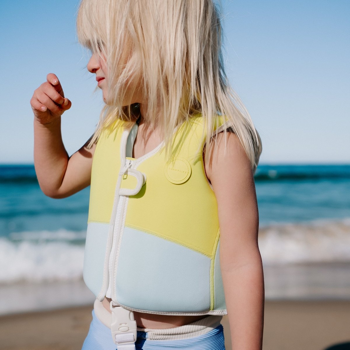 Kids Swim Vest 2-3 - Salty the Shark - SUNNYLiFE AU