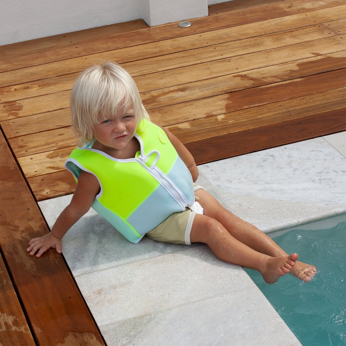 Kids Swim Vest 1-2 - Salty the Shark - SUNNYLiFE AU