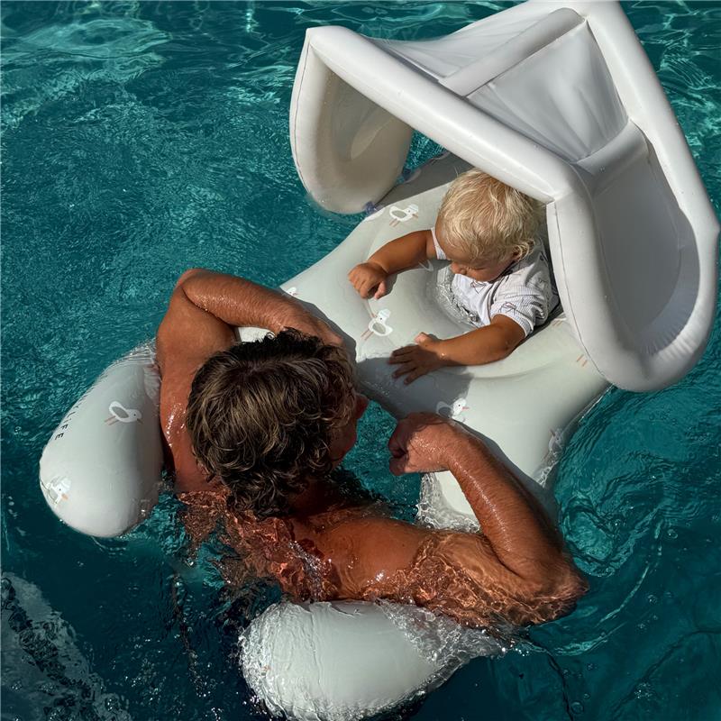 Float Together Baby Seat - Sammy the Seagull Green